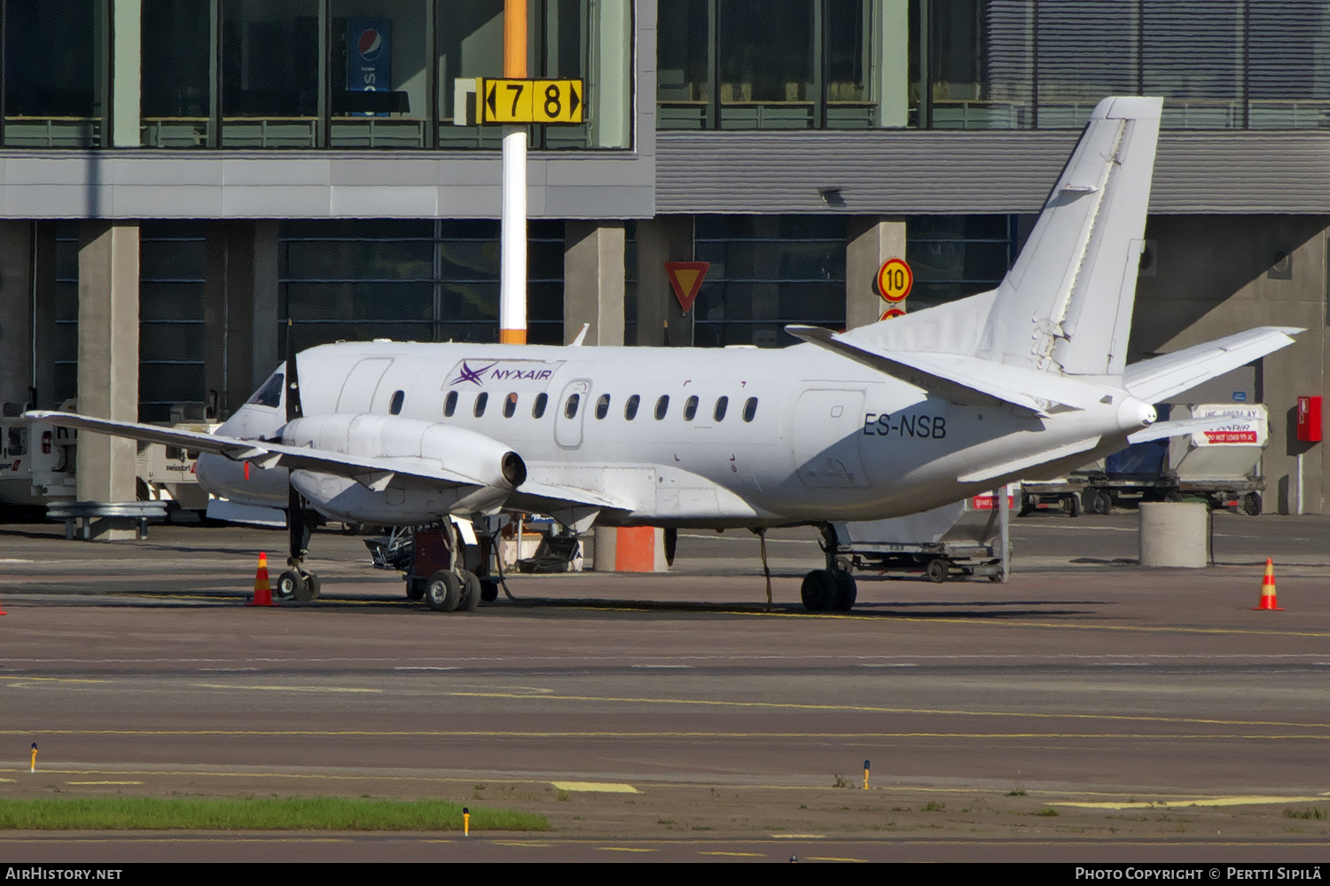 Aircraft Photo of ES-NSB | Saab 340A | NyxAir | AirHistory.net #367486