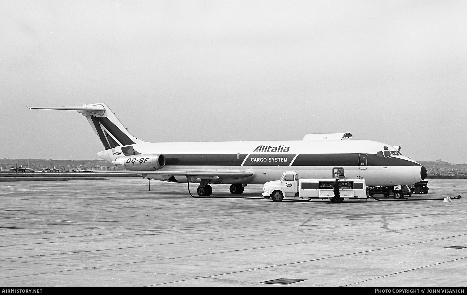 Aircraft Photo of I-DIBK | McDonnell Douglas DC-9-32F | Alitalia Cargo System | AirHistory.net #367491