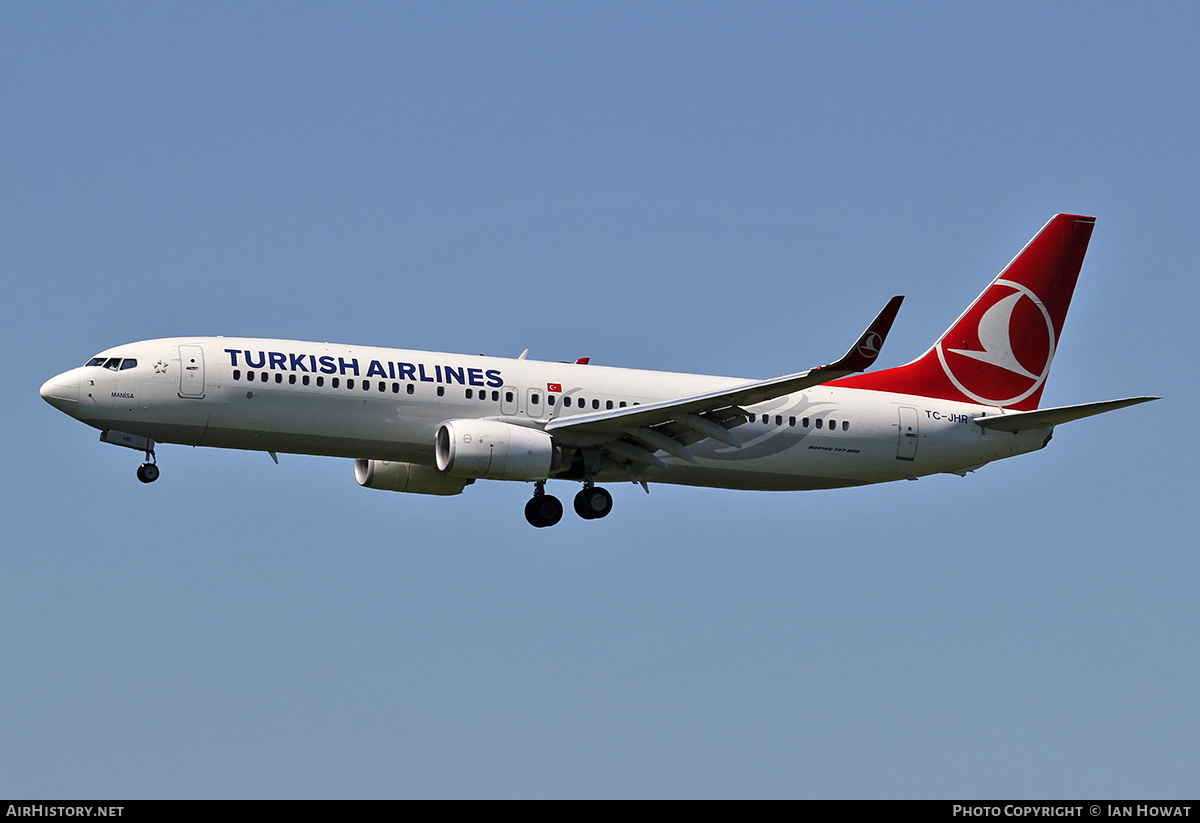 Aircraft Photo of TC-JHR | Boeing 737-8F2 | Turkish Airlines | AirHistory.net #367497