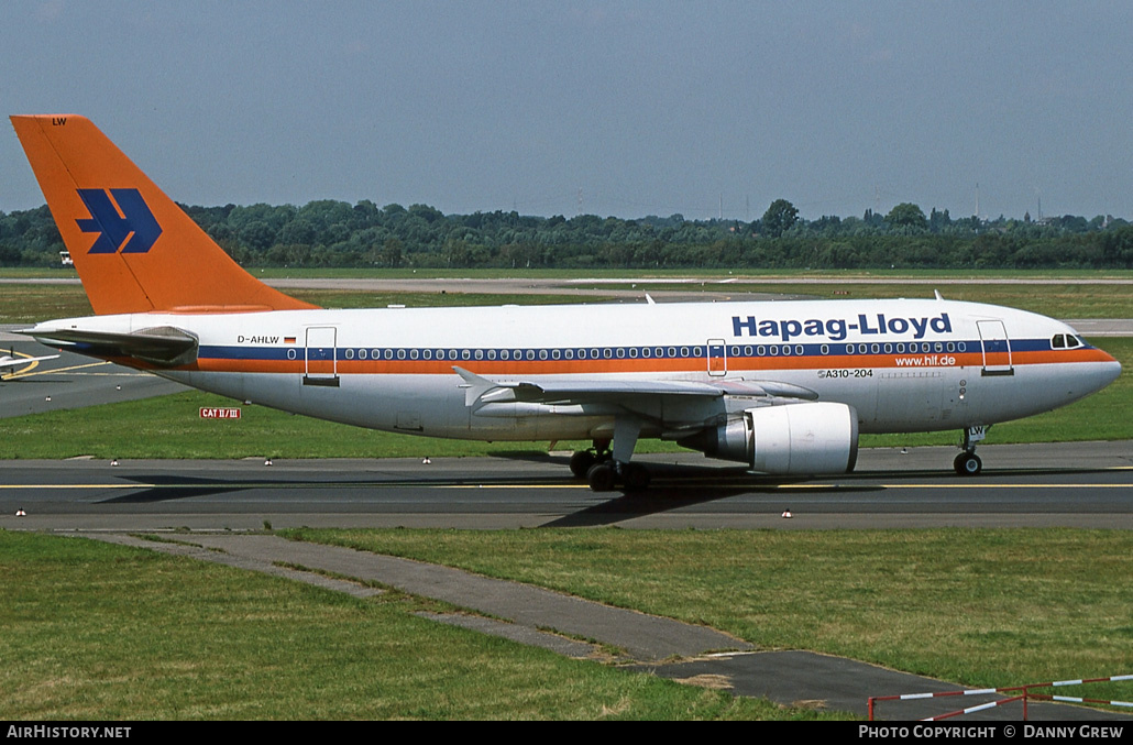 Aircraft Photo of D-AHLW | Airbus A310-204 | Hapag-Lloyd | AirHistory.net #367517