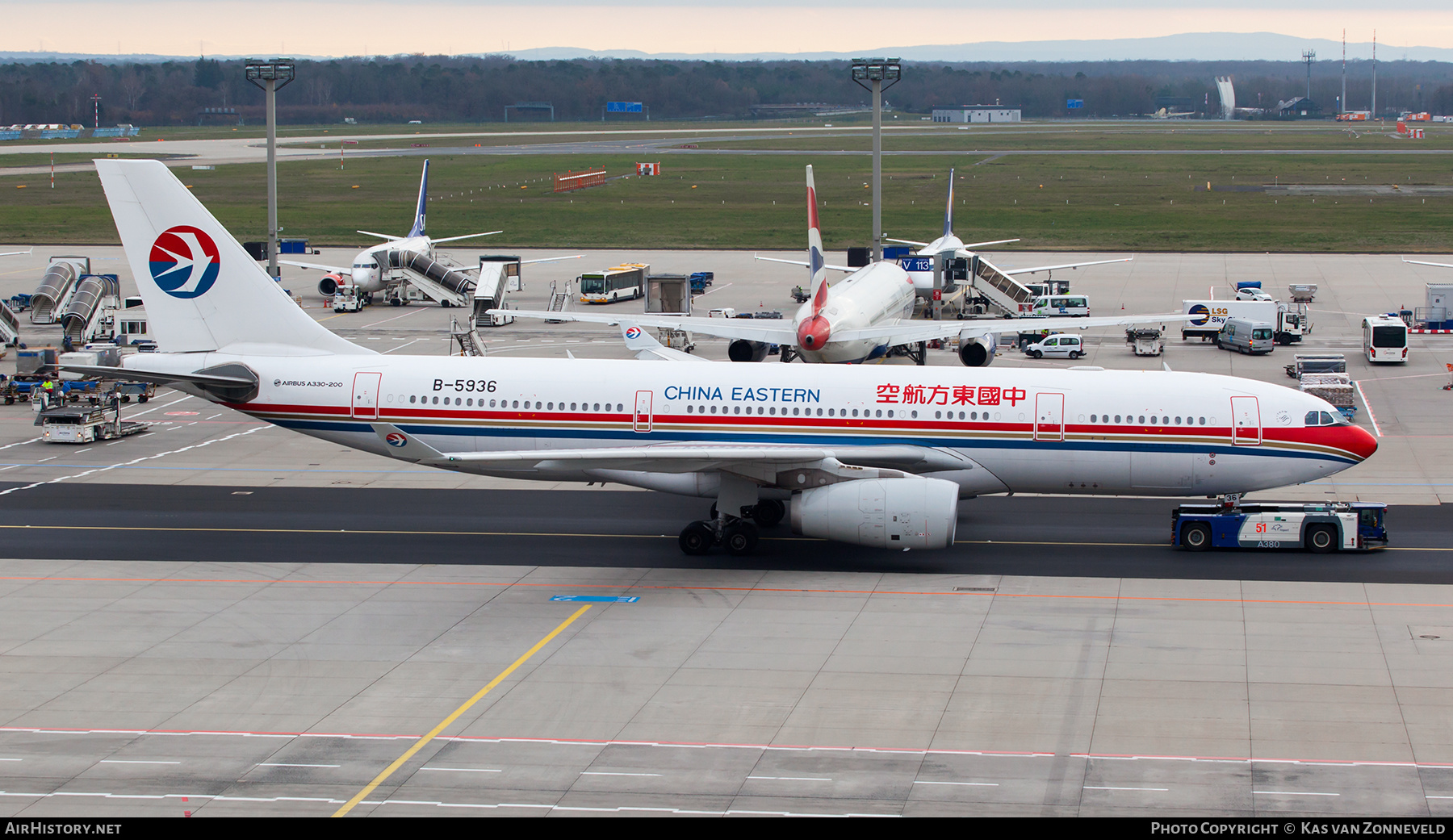 Aircraft Photo of B-5936 | Airbus A330-243 | China Eastern Airlines | AirHistory.net #367519
