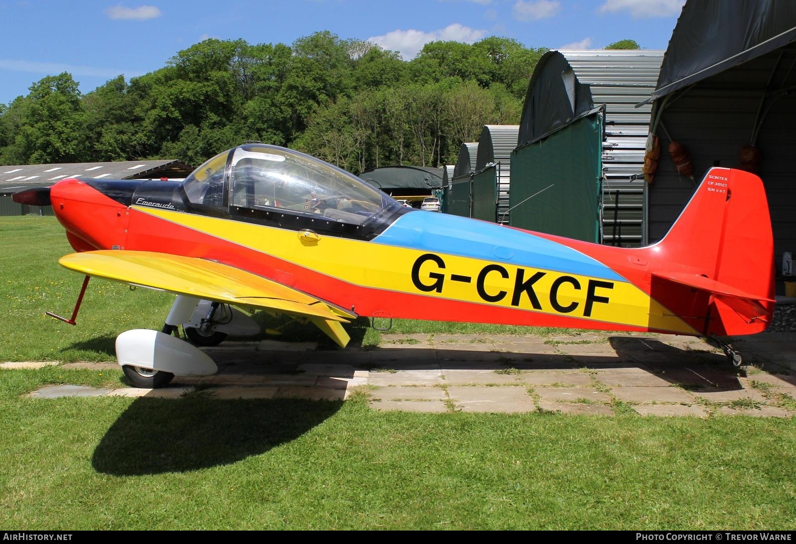 Aircraft Photo of G-CKCF | Scintex CP-301C-1 Emeraude | AirHistory.net #367523