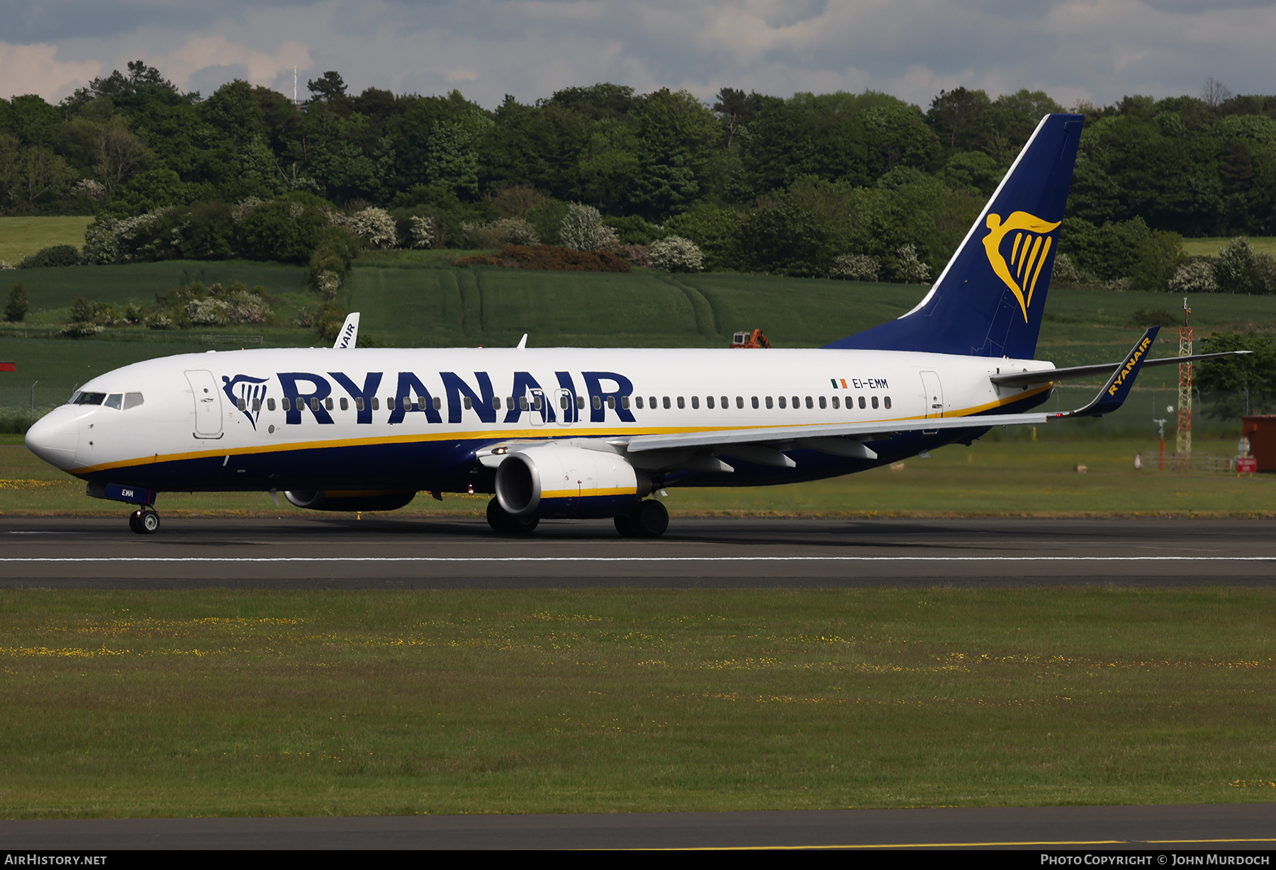 Aircraft Photo of EI-EMM | Boeing 737-8AS | Ryanair | AirHistory.net #367524
