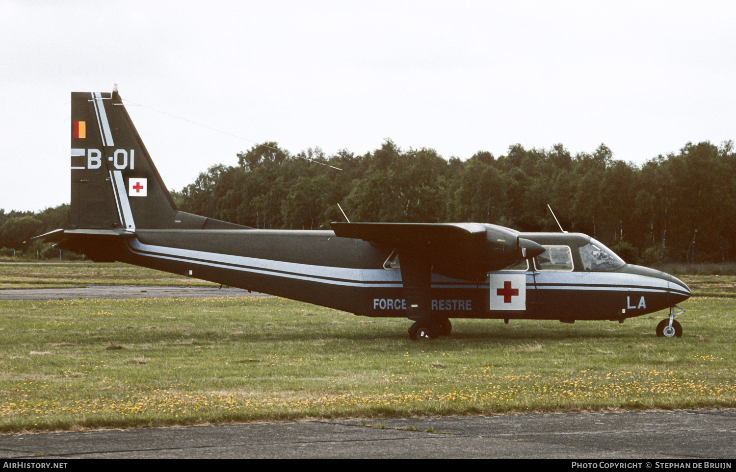 Aircraft Photo of B-01 | Britten-Norman BN-2A-21 Islander | Belgium - Army | AirHistory.net #367526