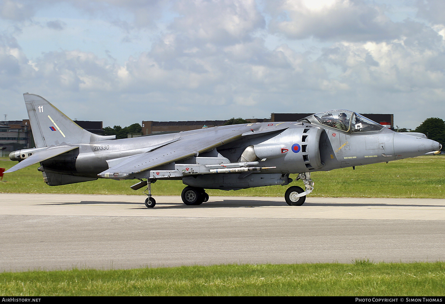 Aircraft Photo of ZD330 | British Aerospace Harrier GR7 | UK - Air Force | AirHistory.net #367540