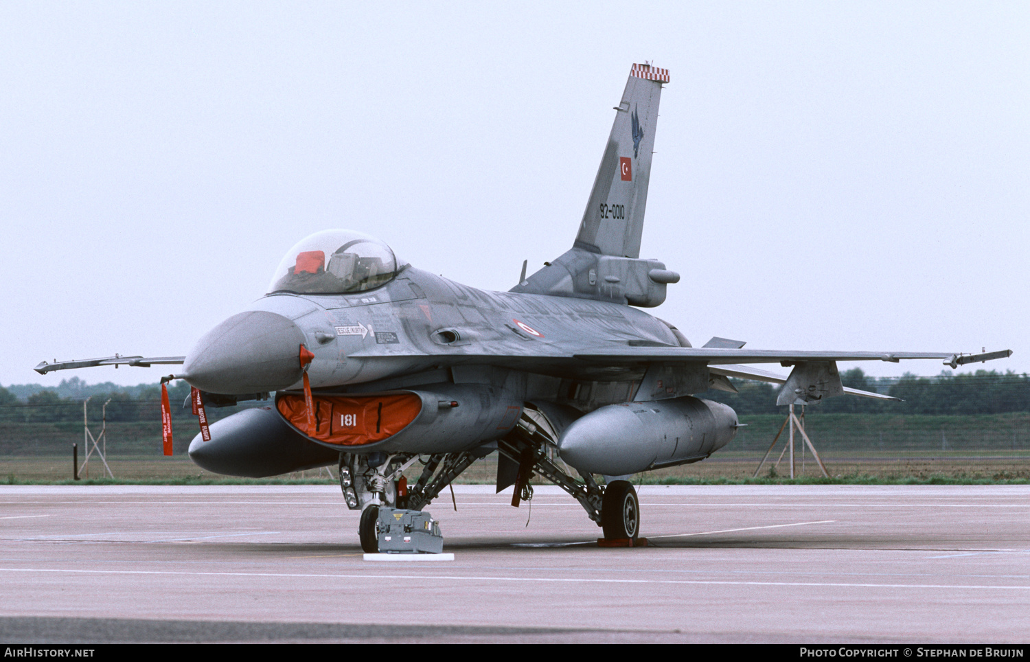 Aircraft Photo of 92-0010 | Lockheed F-16CG Fighting Falcon | Turkey - Air Force | AirHistory.net #367558