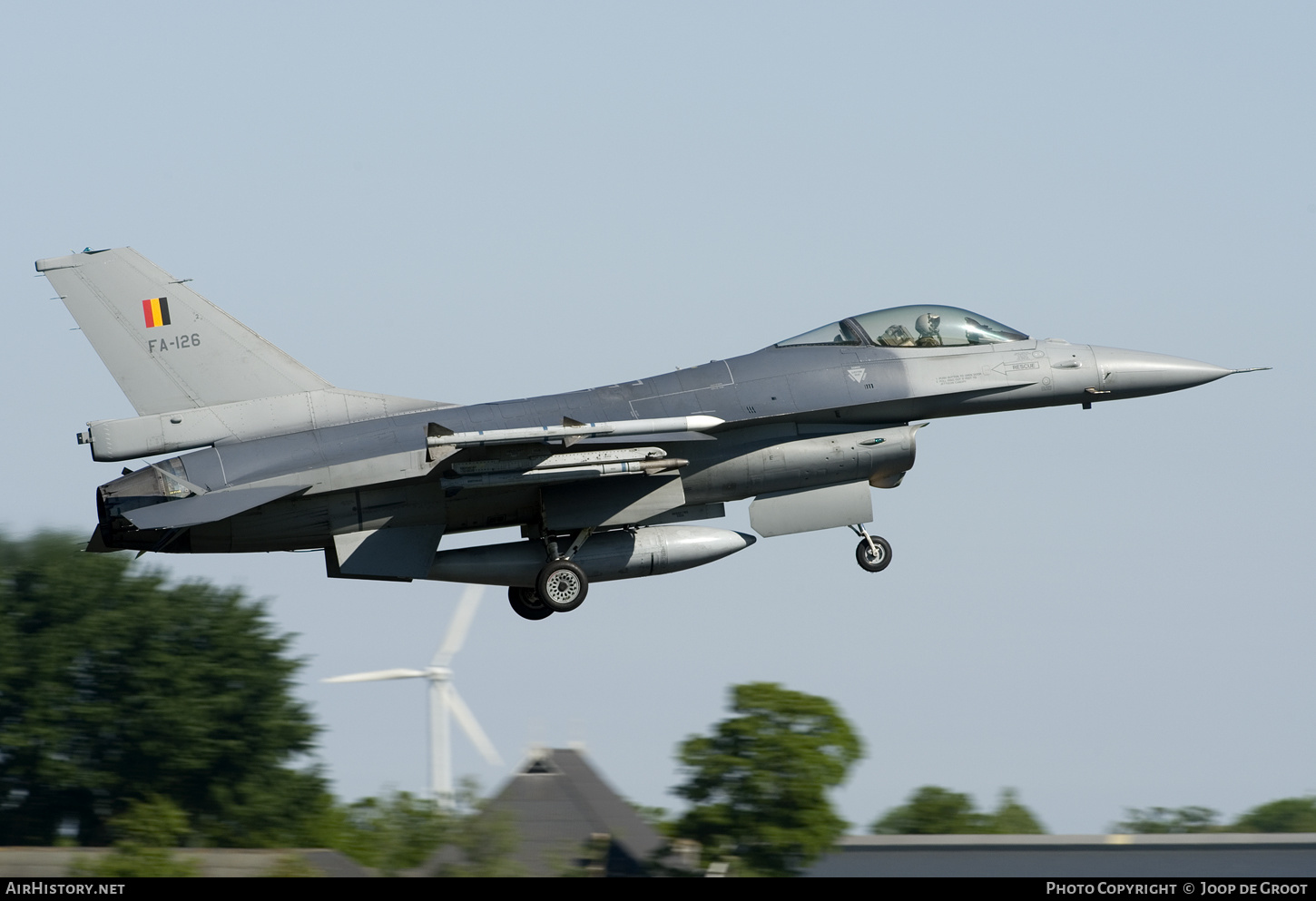 Aircraft Photo of FA-126 | General Dynamics F-16AM Fighting Falcon | Belgium - Air Force | AirHistory.net #367559