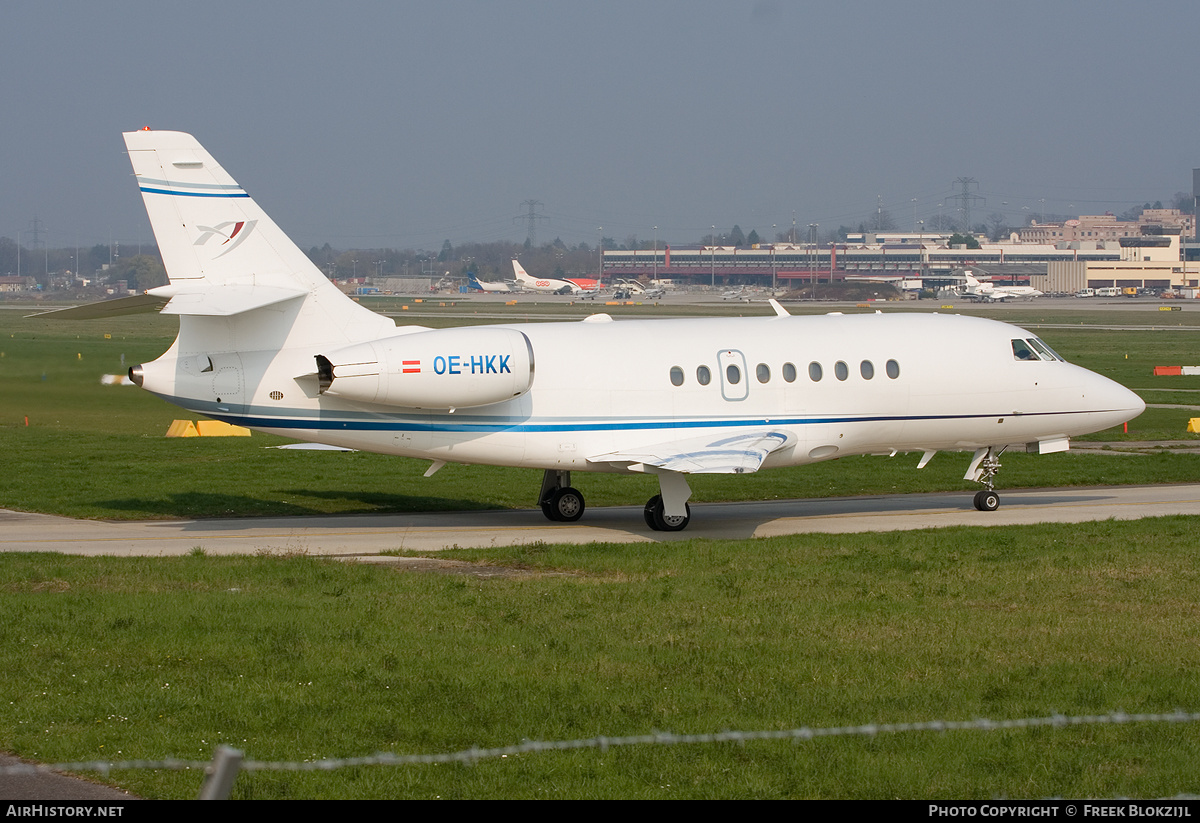 Aircraft Photo of OE-HKK | Dassault Falcon 2000EX | Avcon Jet | AirHistory.net #367578
