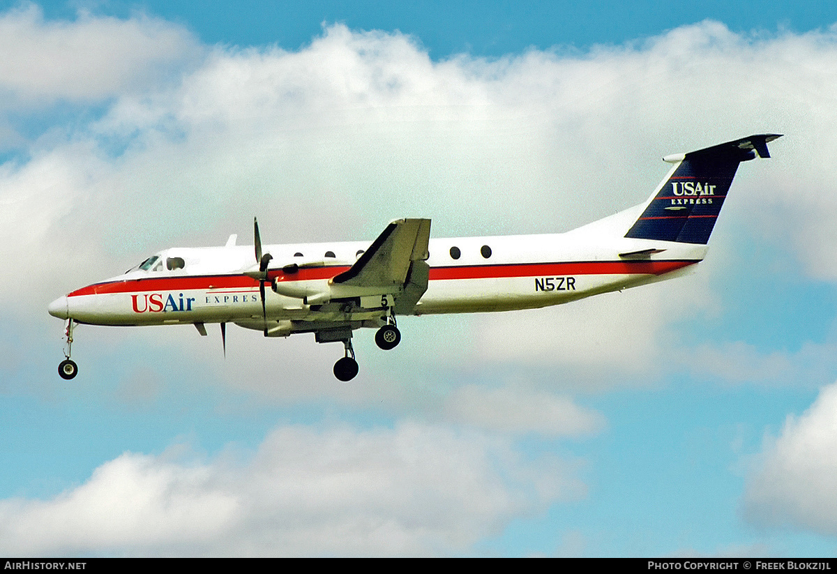 Aircraft Photo of N5ZR | Beech 1900C | USAir Express | AirHistory.net #367599