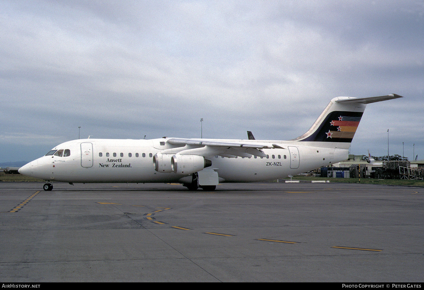 Aircraft Photo of ZK-NZL | British Aerospace BAe-146-300 | Ansett New Zealand | AirHistory.net #367606