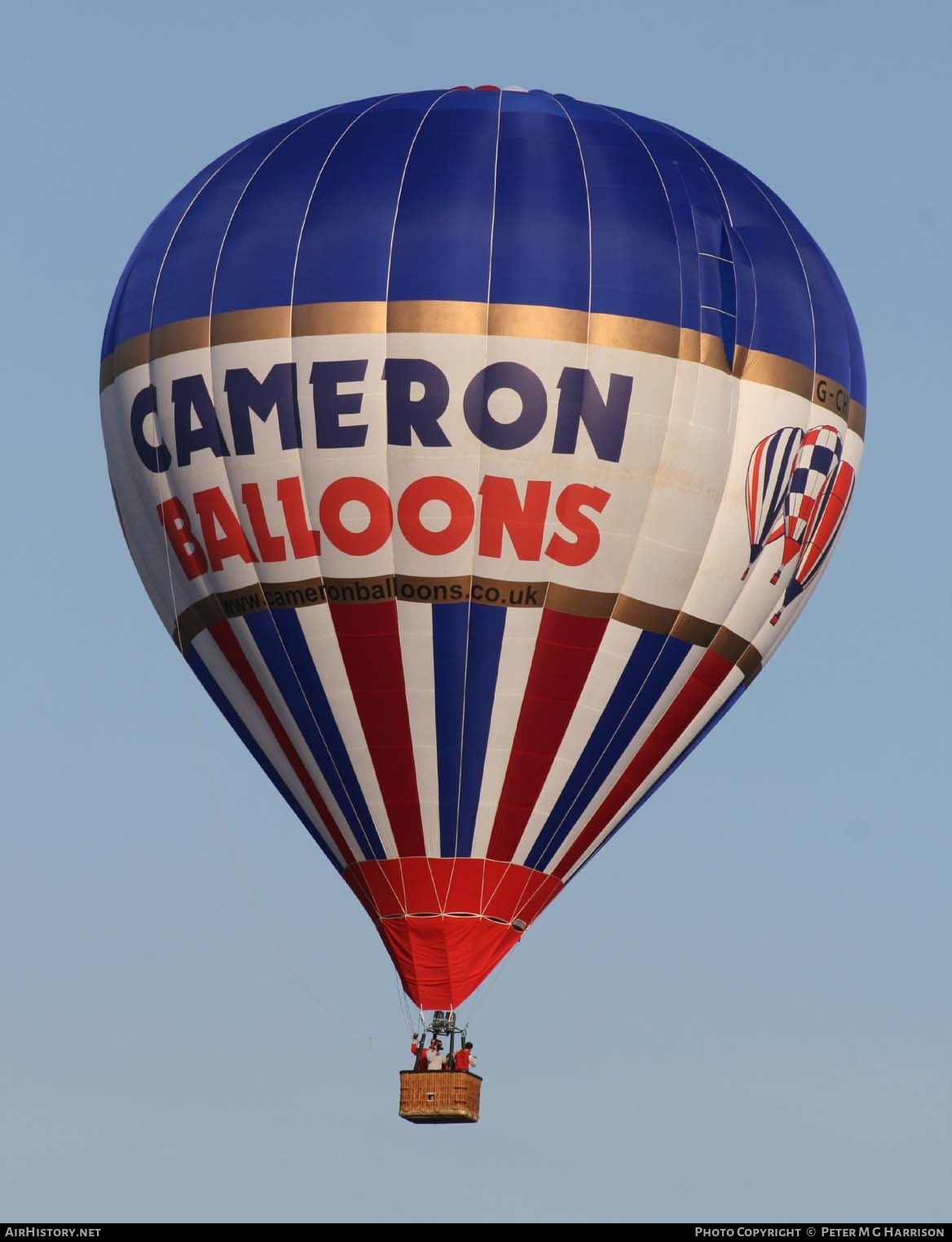 Aircraft Photo of G-CHIO | Cameron Z-120 | Cameron Balloons | AirHistory.net #367611