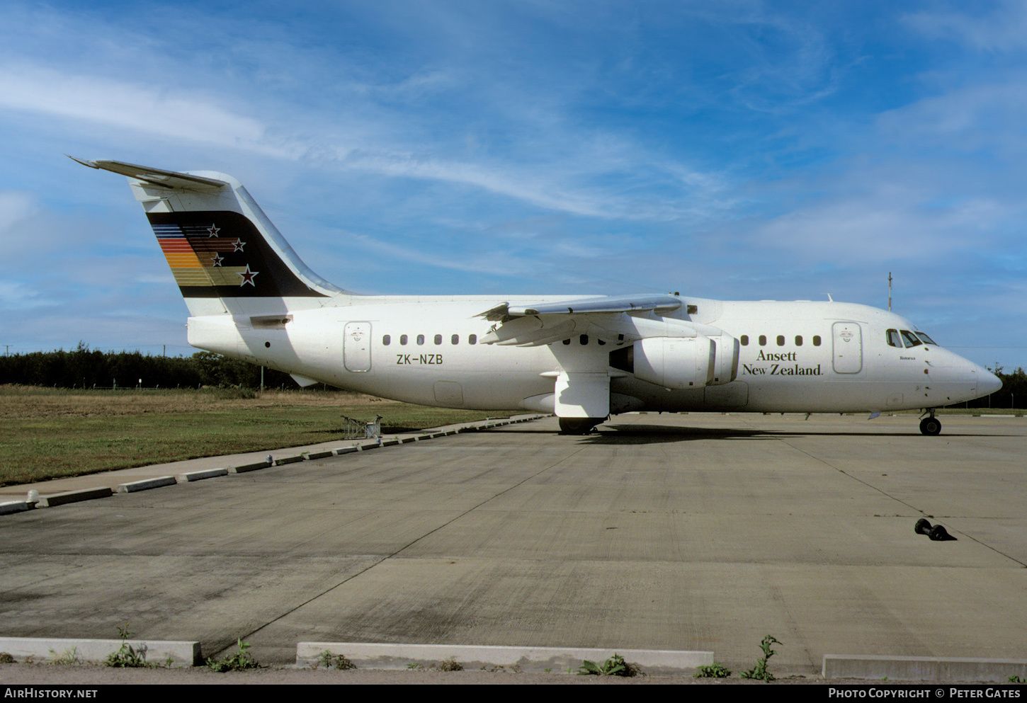 Aircraft Photo of ZK-NZB | British Aerospace BAe-146-200 | Ansett New Zealand | AirHistory.net #367625