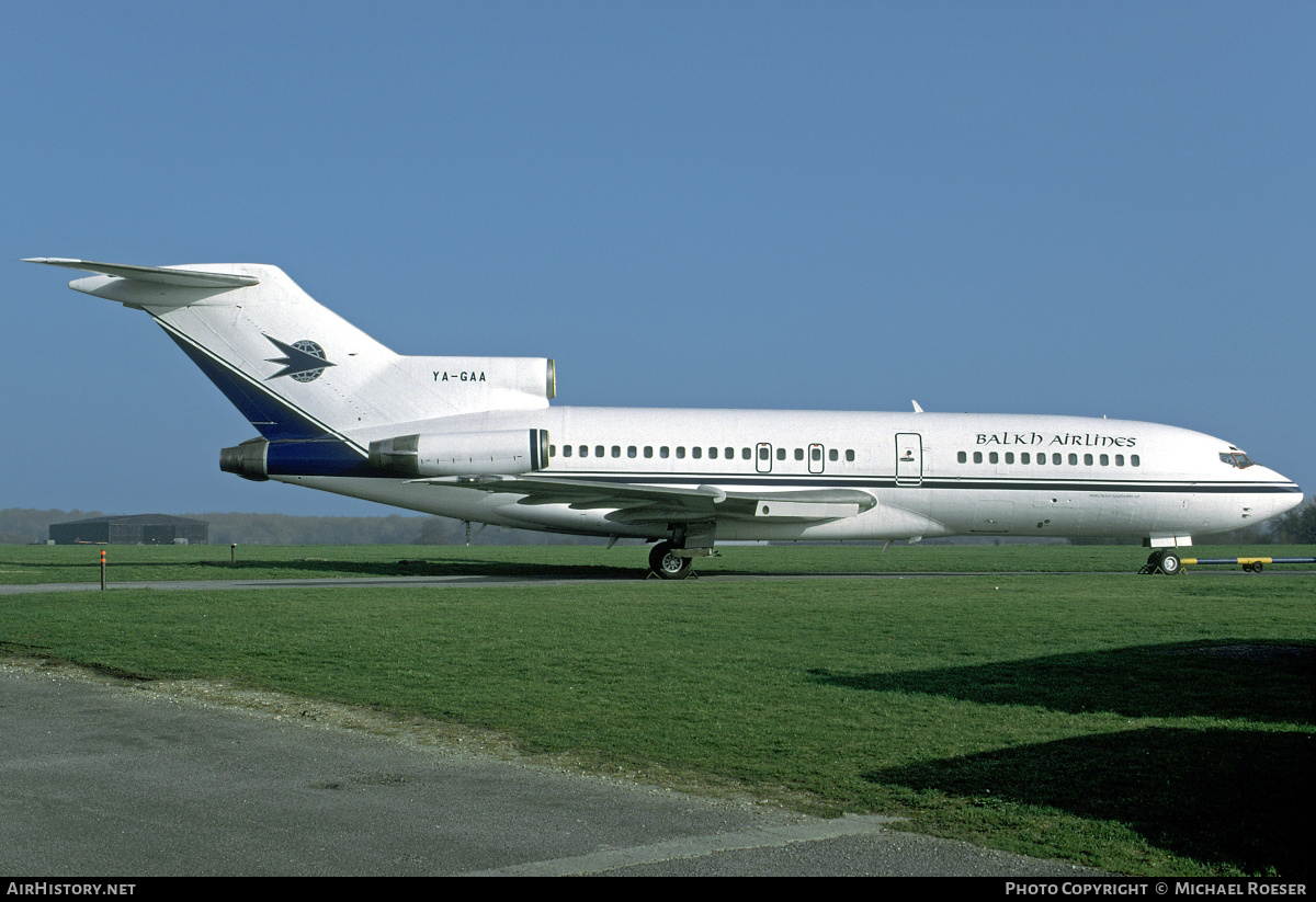 Aircraft Photo of YA-GAA | Boeing 727-51 | Balkh Airlines | AirHistory.net #367629