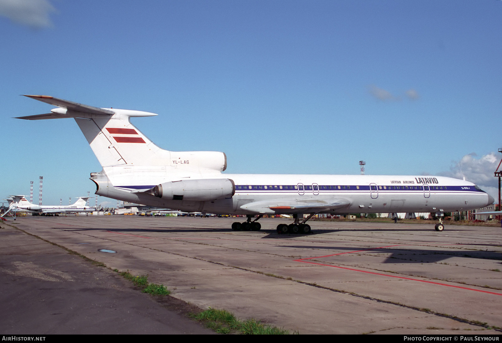 Aircraft Photo of YL-LAG | Tupolev Tu-154B-2 | Latavio - Latvian Airlines | AirHistory.net #367636