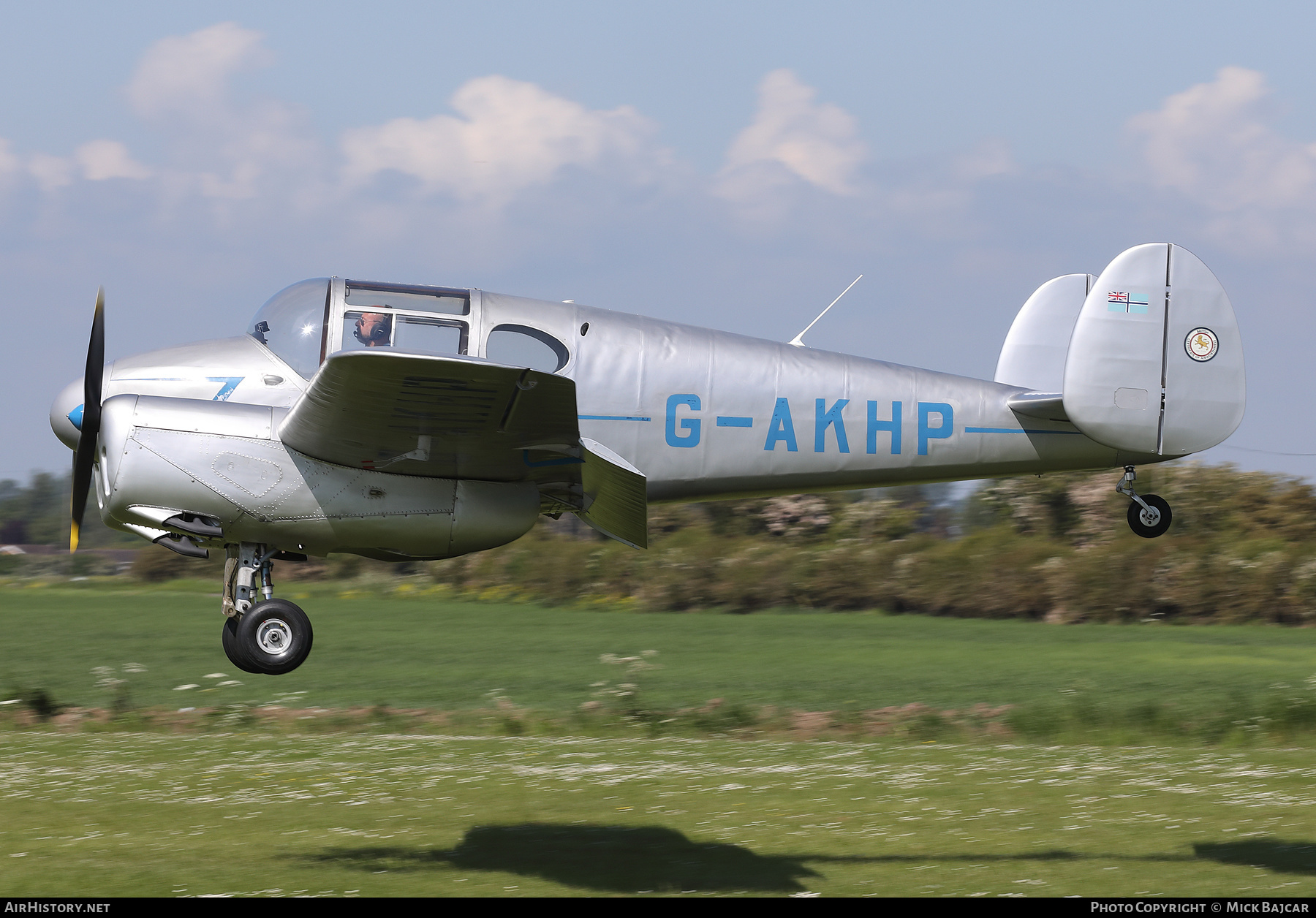 Aircraft Photo of G-AKHP | Miles M.65 Gemini 1A | AirHistory.net #367637