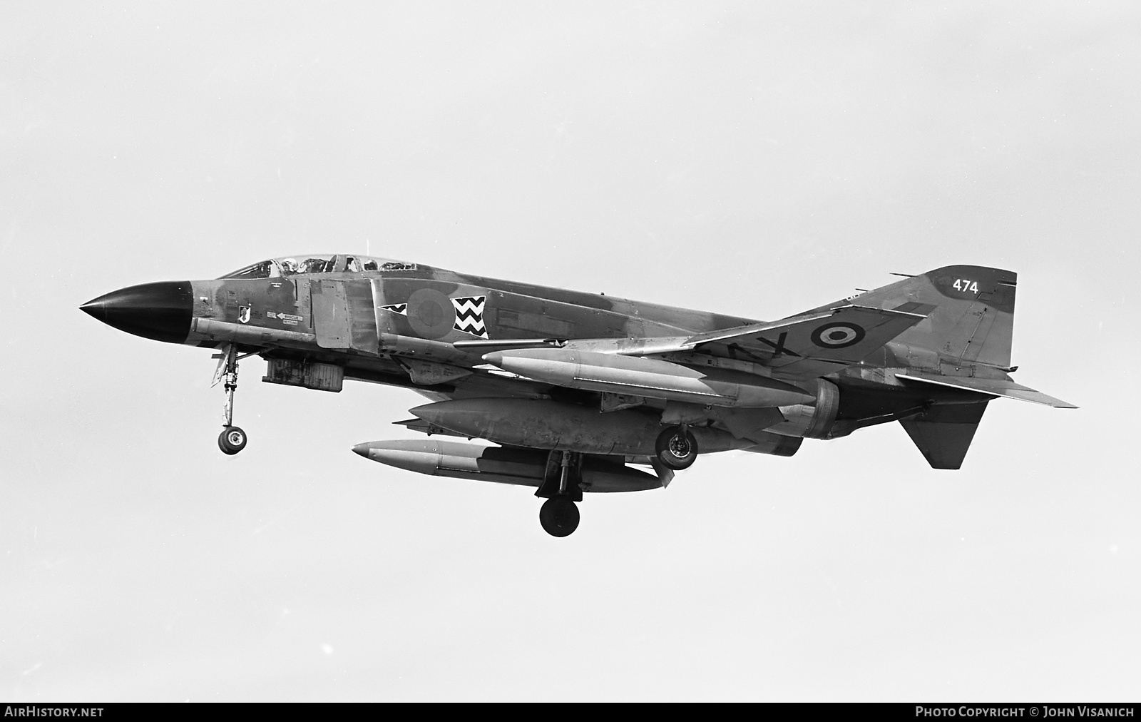 Aircraft Photo of XV474 | McDonnell Douglas F-4M Phantom FGR2 | UK - Air Force | AirHistory.net #367655