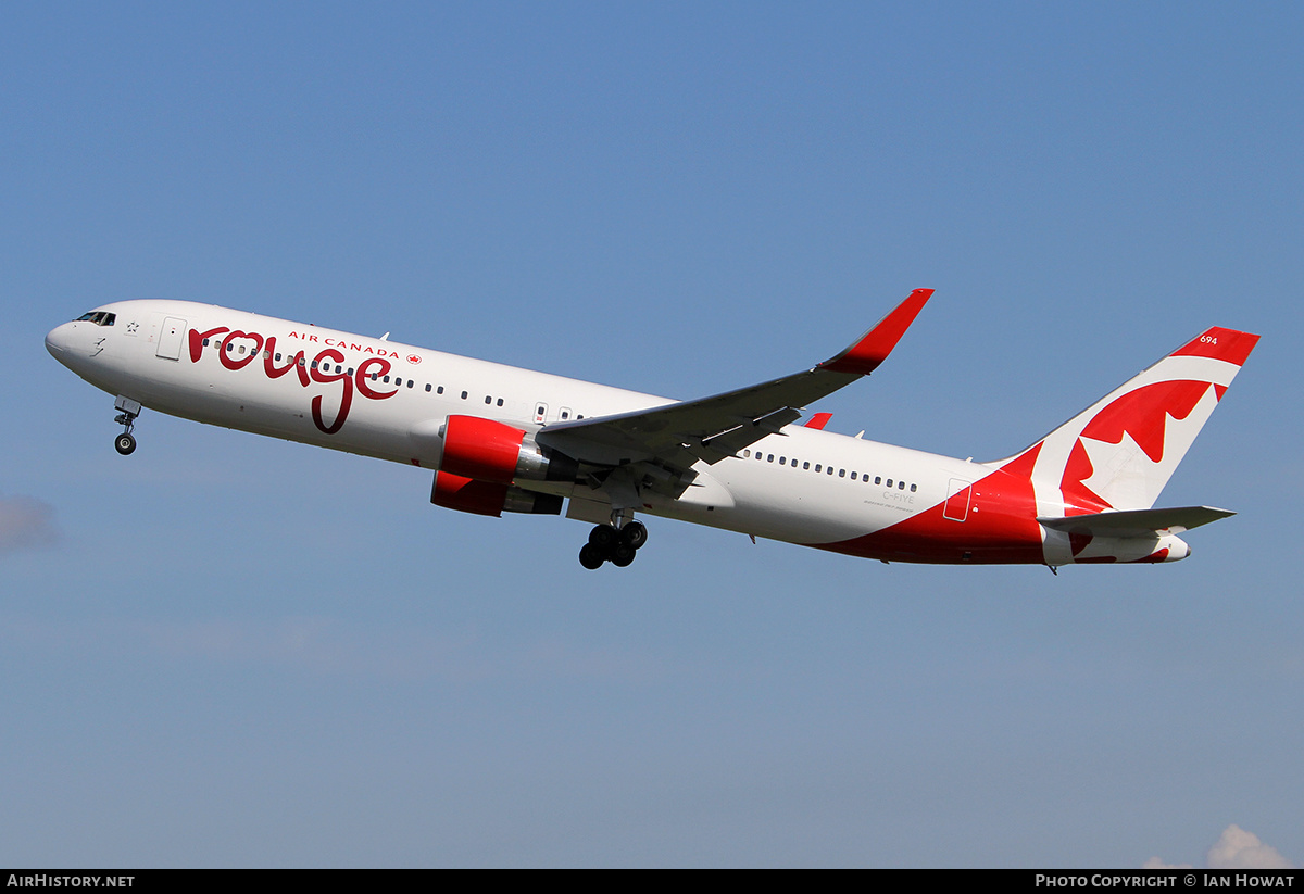 Aircraft Photo of C-FIYE | Boeing 767-33A/ER | Air Canada Rouge | AirHistory.net #367673