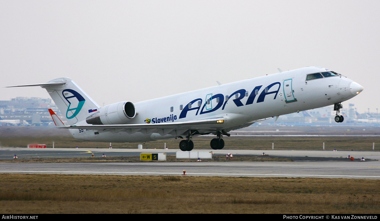 Aircraft Photo of S5-AAF | Bombardier CRJ-200LR (CL-600-2B19) | Adria Airways | AirHistory.net #367676
