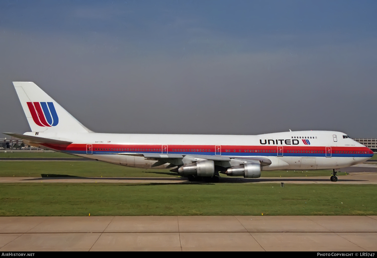 Aircraft Photo of N4728U | Boeing 747-122 | United Airlines | AirHistory.net #367679