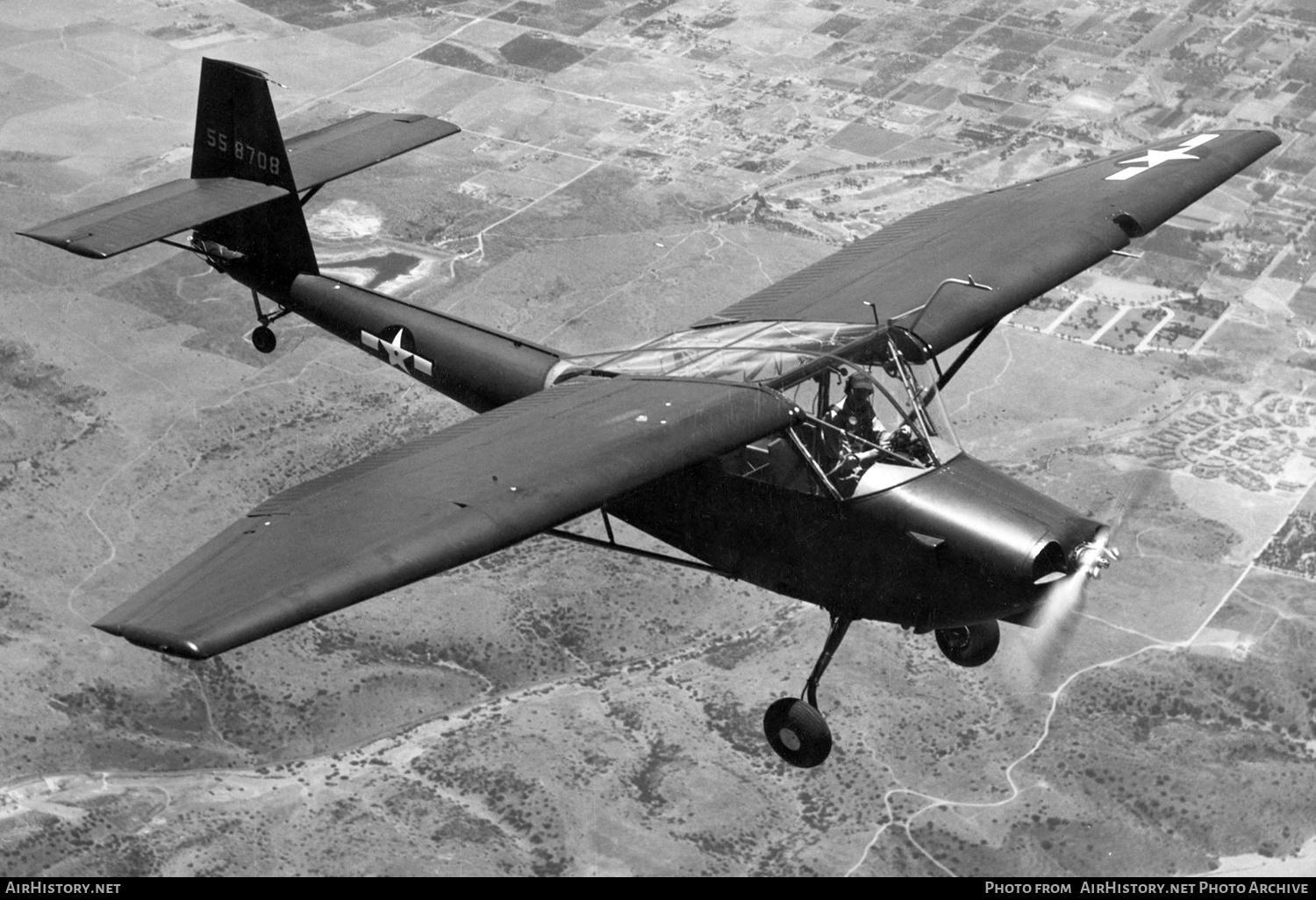 Aircraft Photo of 45-58708 / 558708 | Stinson XL-13 | USA - Air Force | AirHistory.net #367710