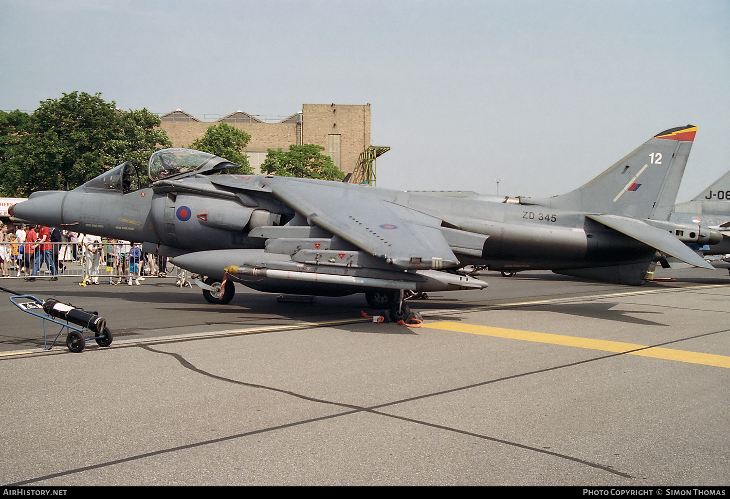 Aircraft Photo of ZD345 | British Aerospace Harrier GR7 | UK - Air Force | AirHistory.net #367714