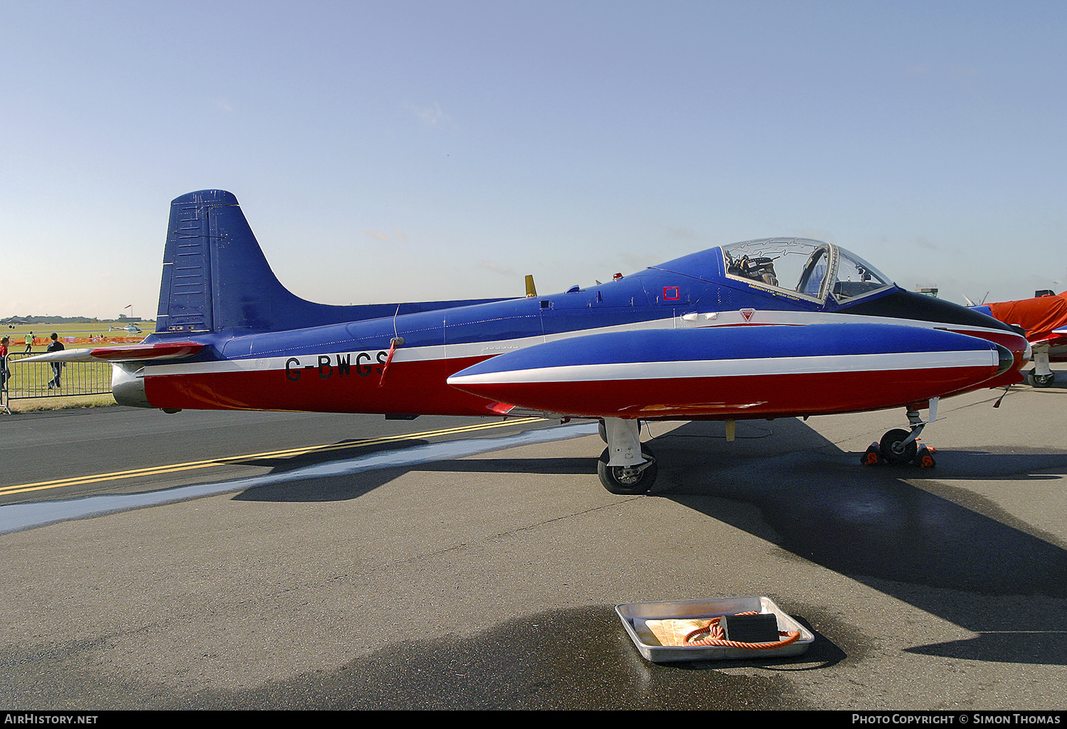 Aircraft Photo of G-BWGS | BAC 84 Jet Provost T5A | AirHistory.net #367716