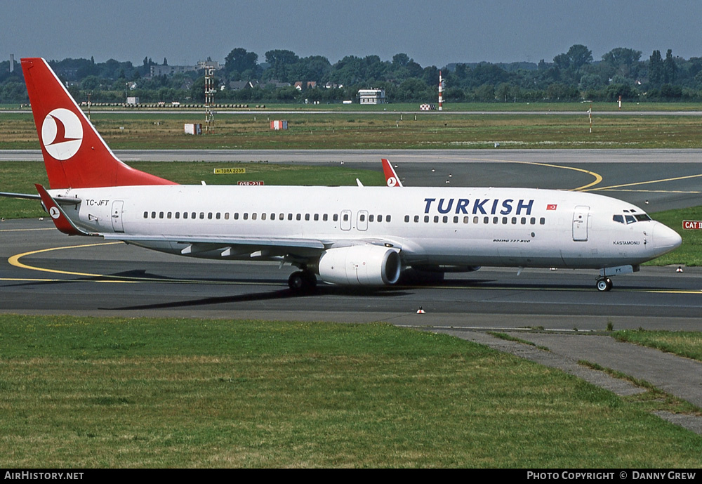 Aircraft Photo of TC-JFT | Boeing 737-8F2 | Turkish Airlines | AirHistory.net #367721