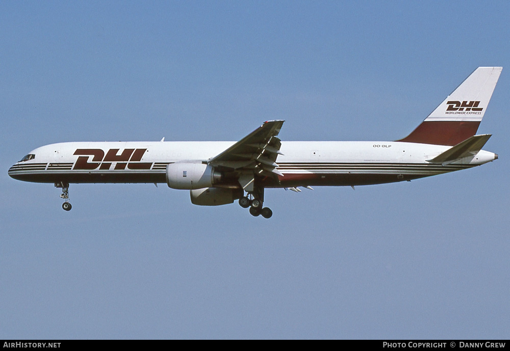 Aircraft Photo of OO-DLP | Boeing 757-236/SF | DHL Worldwide Courier Express | AirHistory.net #367726