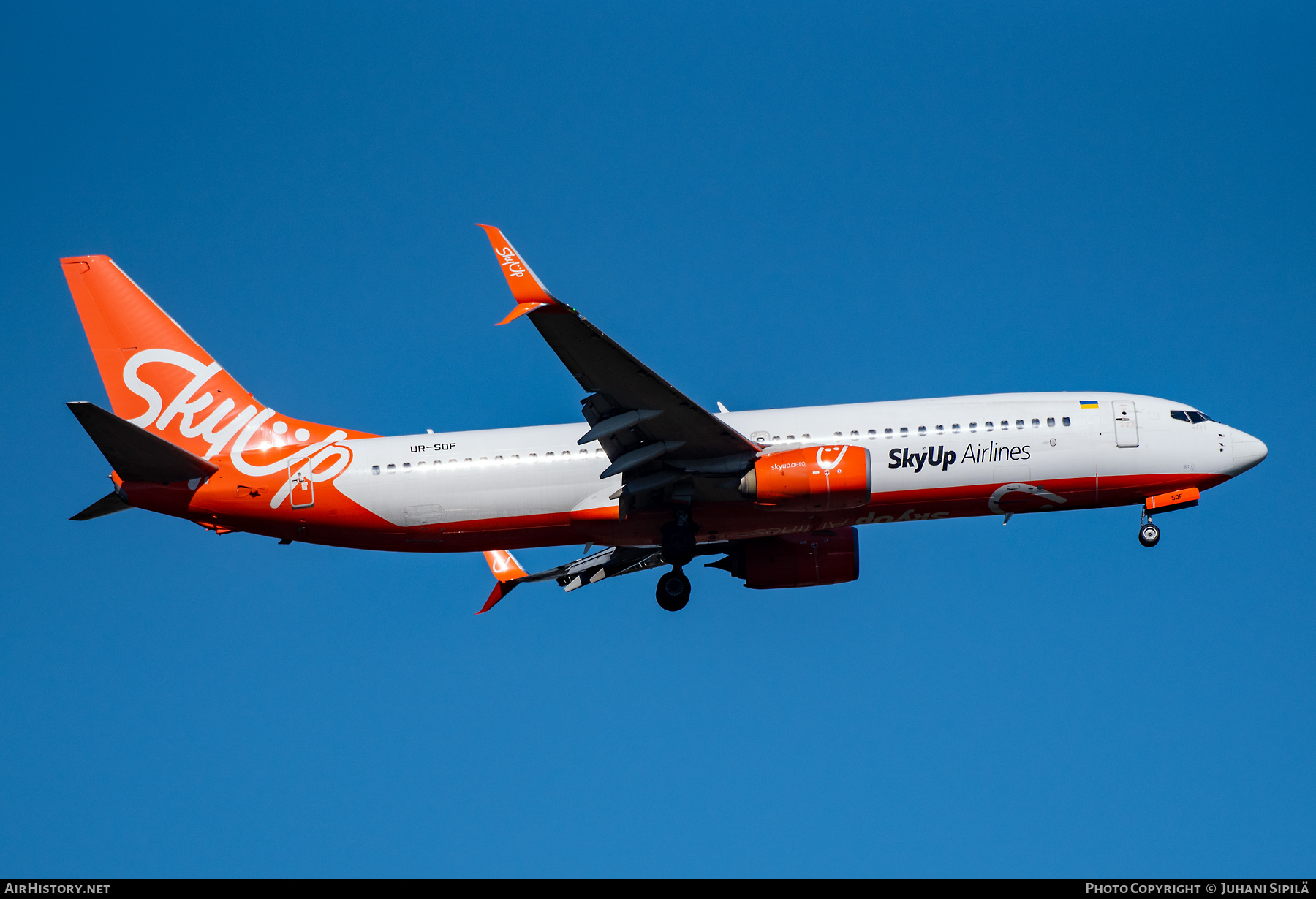 Aircraft Photo of UR-SQF | Boeing 737-8H6 | SkyUp Airlines | AirHistory.net #367734