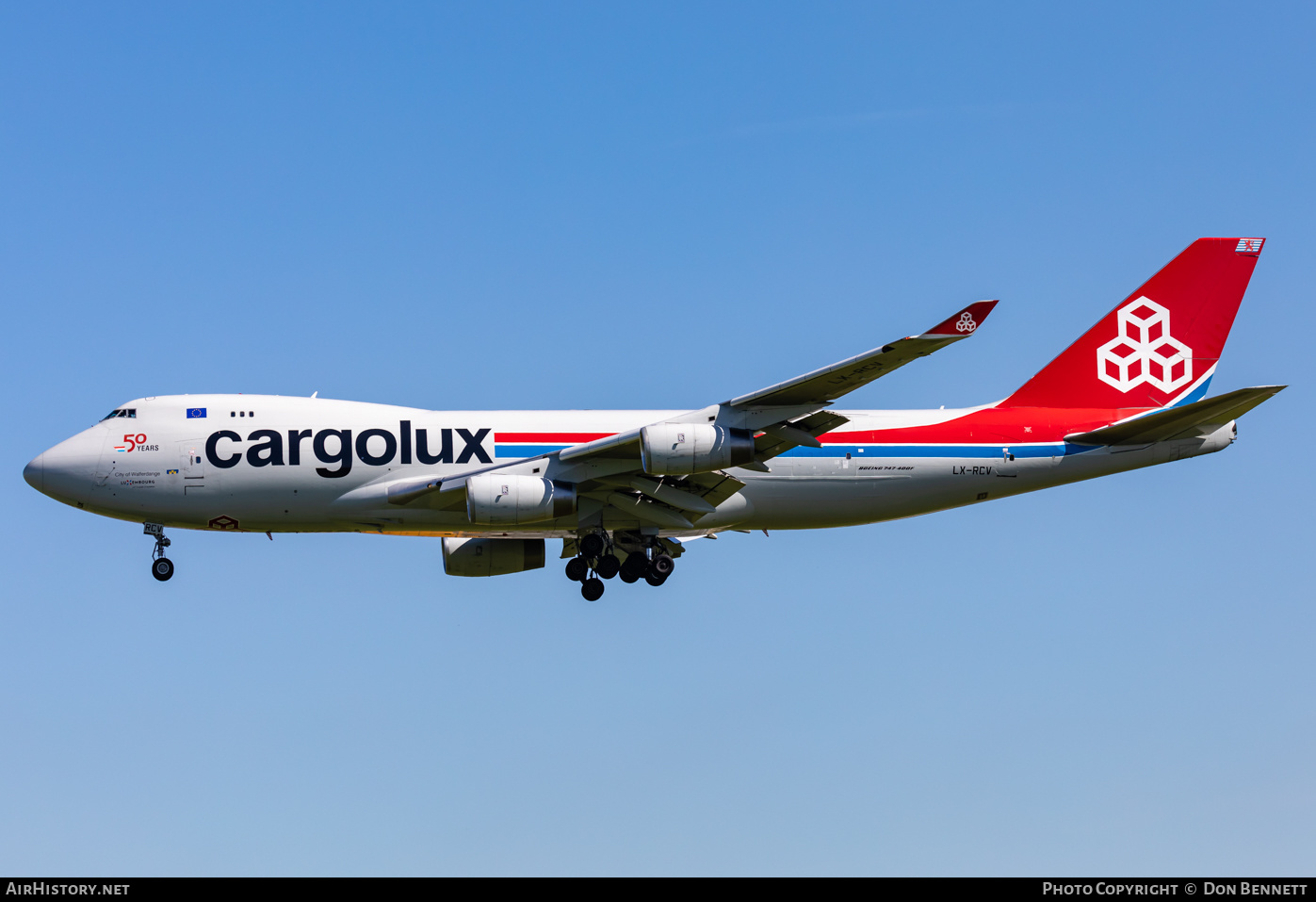 Aircraft Photo of LX-RCV | Boeing 747-4R7F/SCD | Cargolux | AirHistory.net #367739
