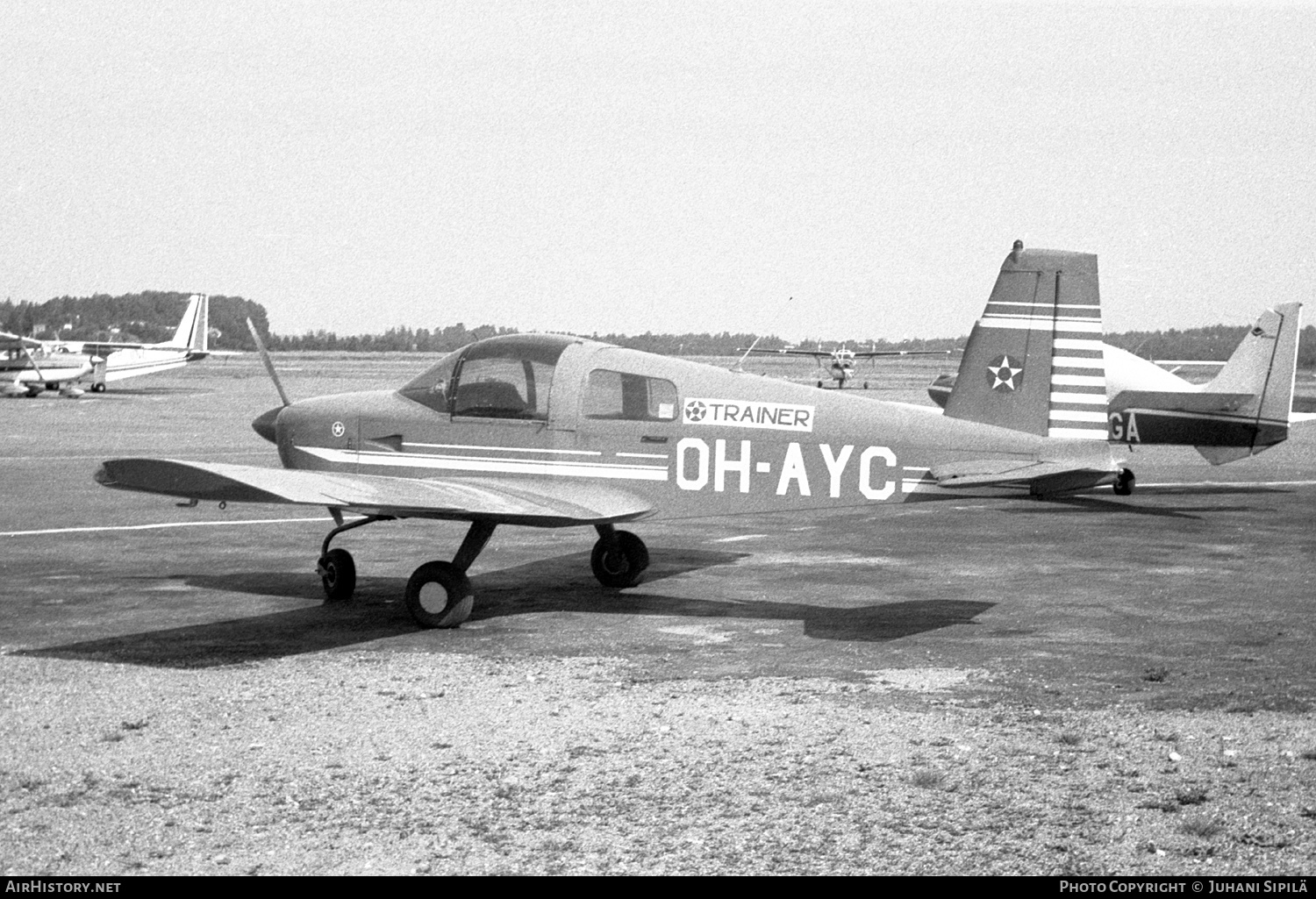 Aircraft Photo of OH-AYC | American AA-1A Trainer | AirHistory.net #367743
