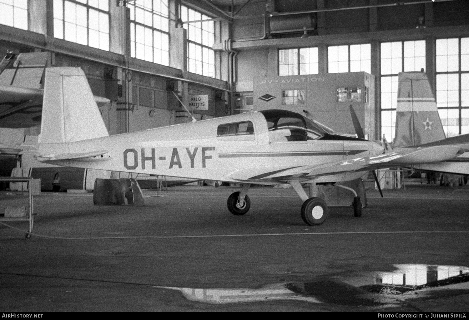Aircraft Photo of OH-AYF | American AA-1 Yankee | AirHistory.net #367744