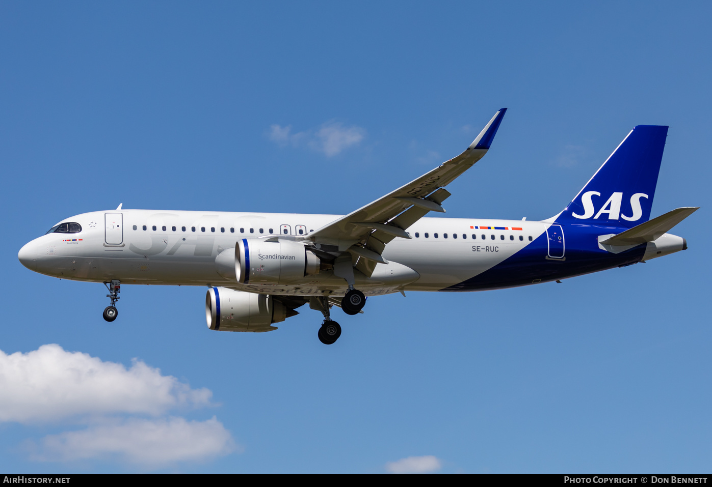 Aircraft Photo of SE-RUC | Airbus A320-251N | Scandinavian Airlines - SAS | AirHistory.net #367746
