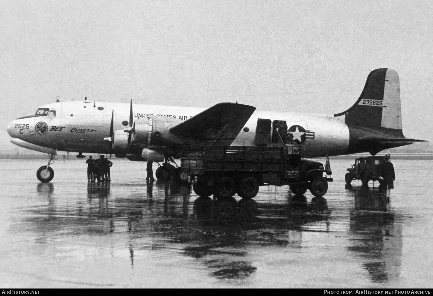 Aircraft Photo of 42-72625 / 272625 | Douglas C-54D Skymaster | USA - Air Force | AirHistory.net #367747