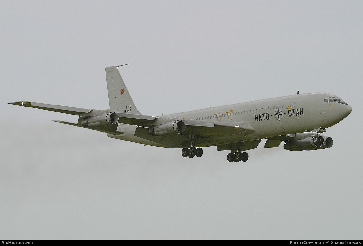 Aircraft Photo of LX-N19997 | Boeing CT-49A (707TCA / 707-300) | Luxembourg - NATO | AirHistory.net #367749