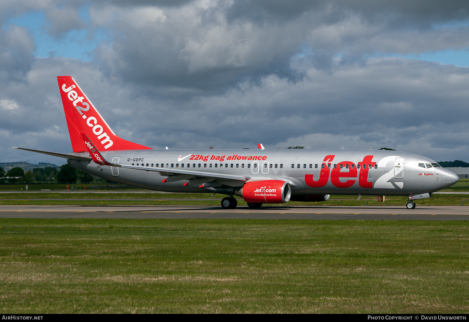 Aircraft Photo of G-GDFC | Boeing 737-8K2 | Jet2 | AirHistory.net #367753