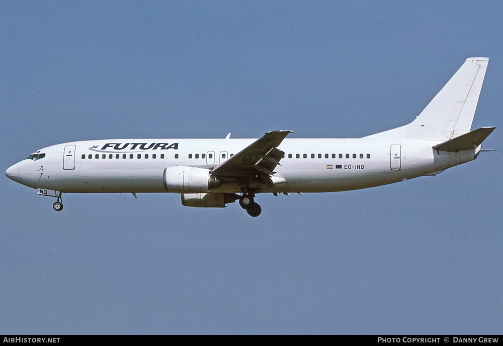 Aircraft Photo of EC-INQ | Boeing 737-4Q8 | Futura International Airways | AirHistory.net #367759