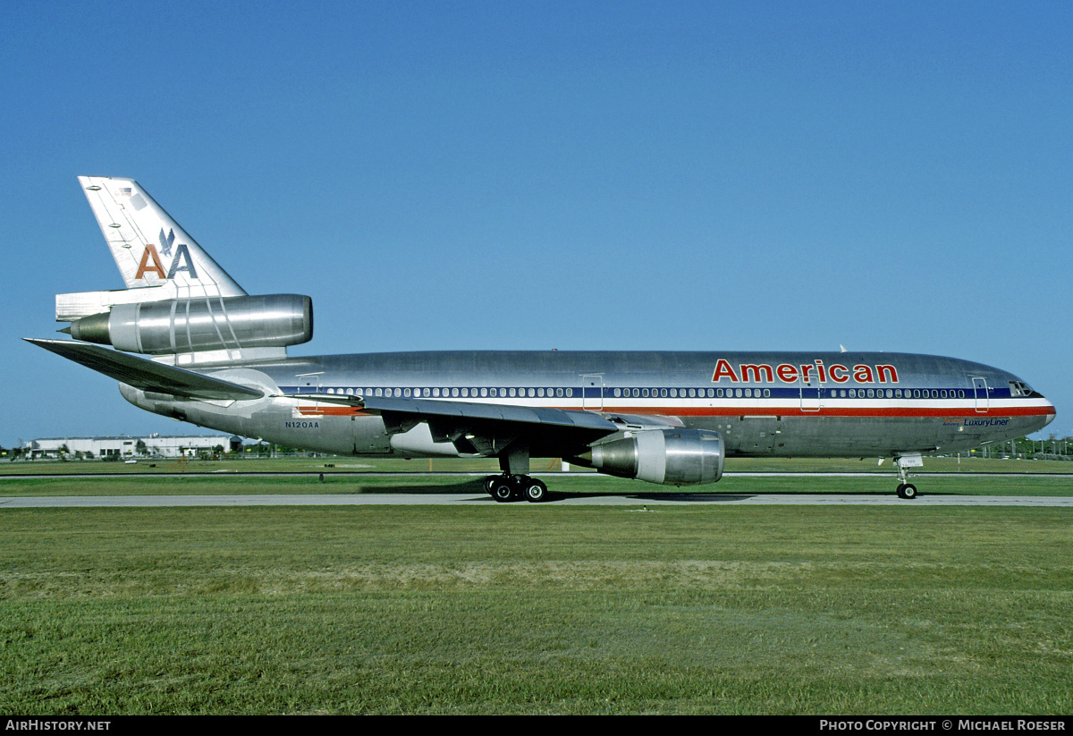 Aircraft Photo of N120AA | McDonnell Douglas DC-10-10 | American Airlines | AirHistory.net #367763