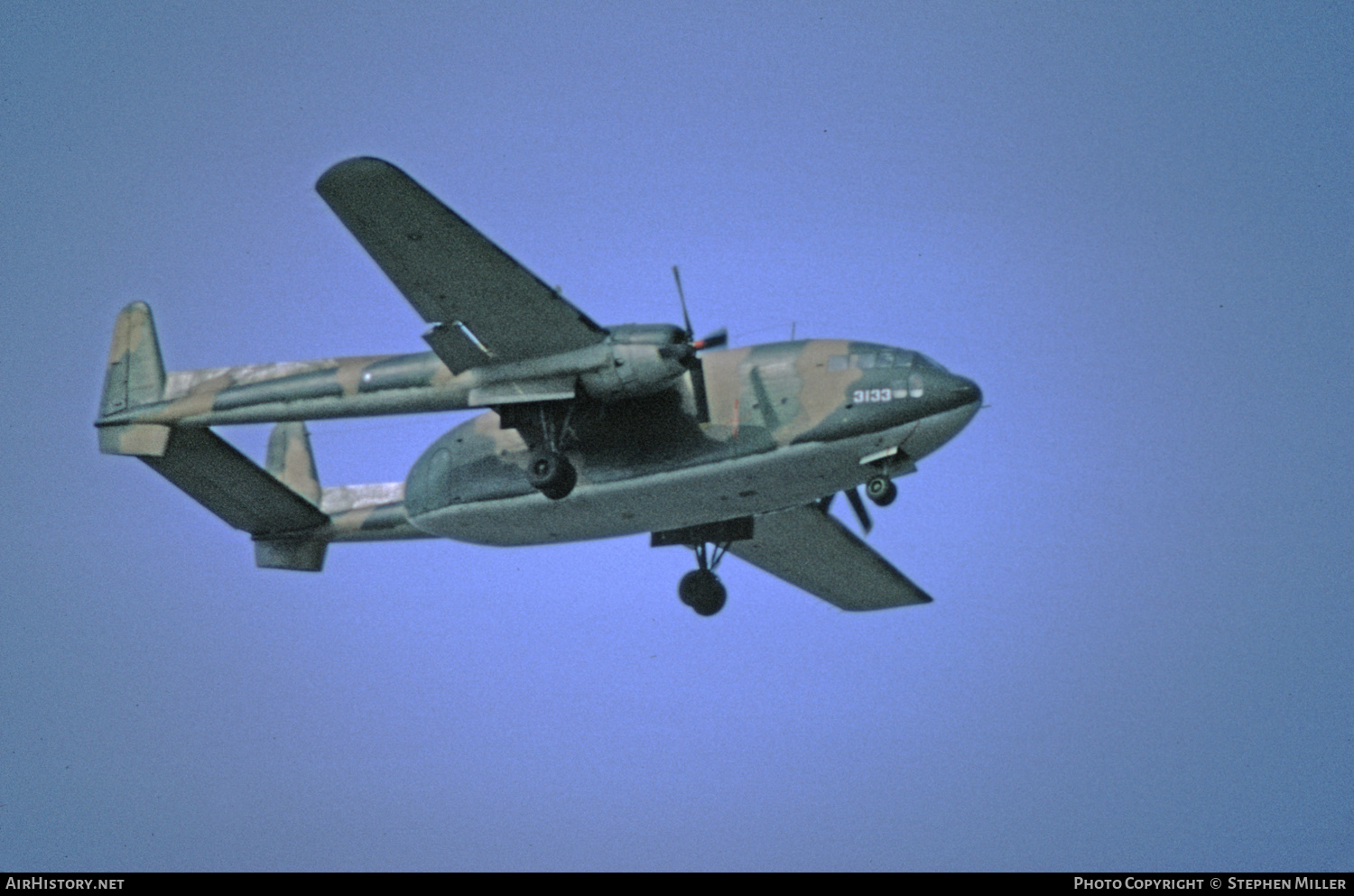 Aircraft Photo of 3133 / 53-8085 | Fairchild C-119G Flying Boxcar | Taiwan - Air Force | AirHistory.net #367771