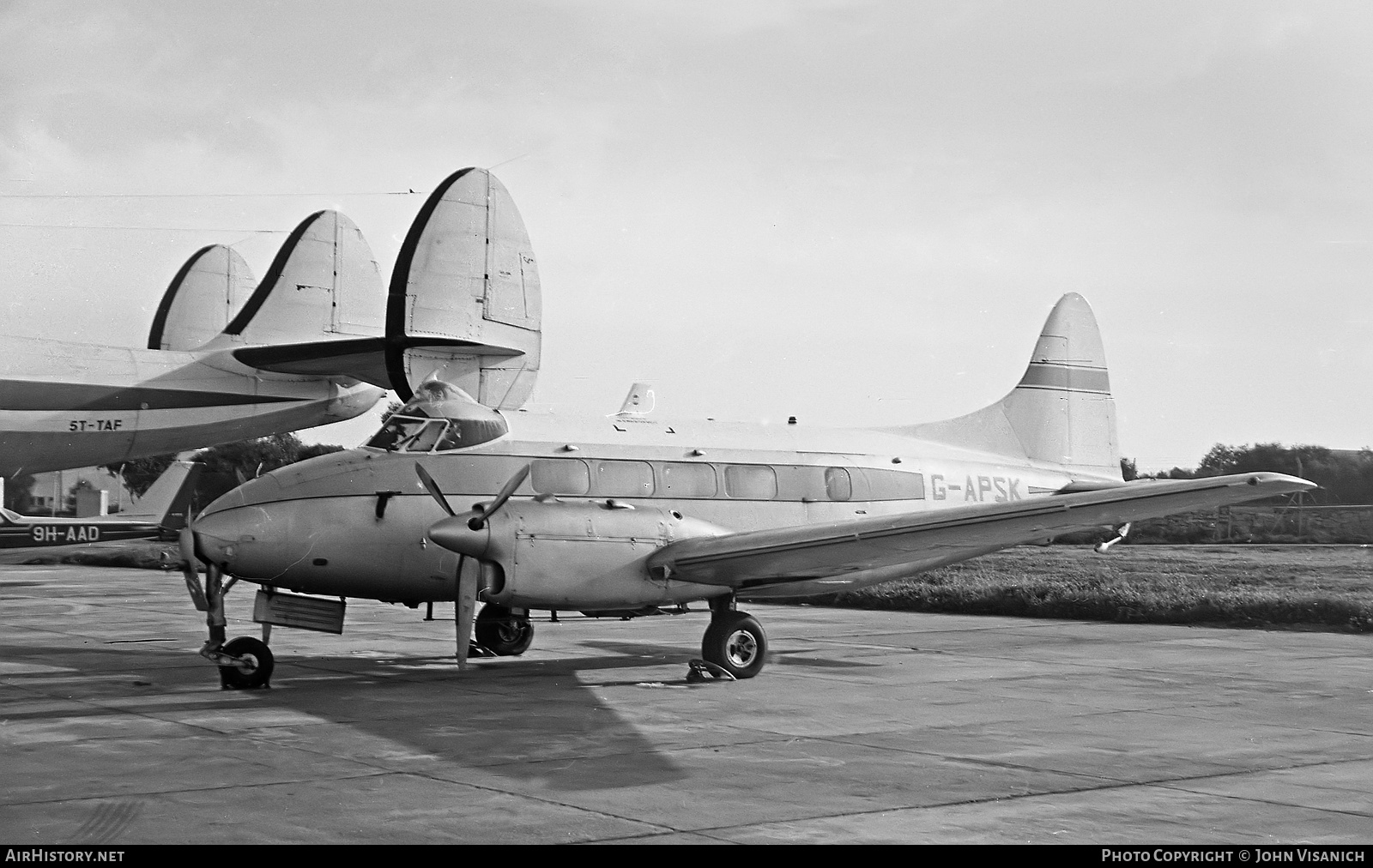 Aircraft Photo of G-APSK | De Havilland D.H. 104 Dove 5 | AirHistory.net #367788