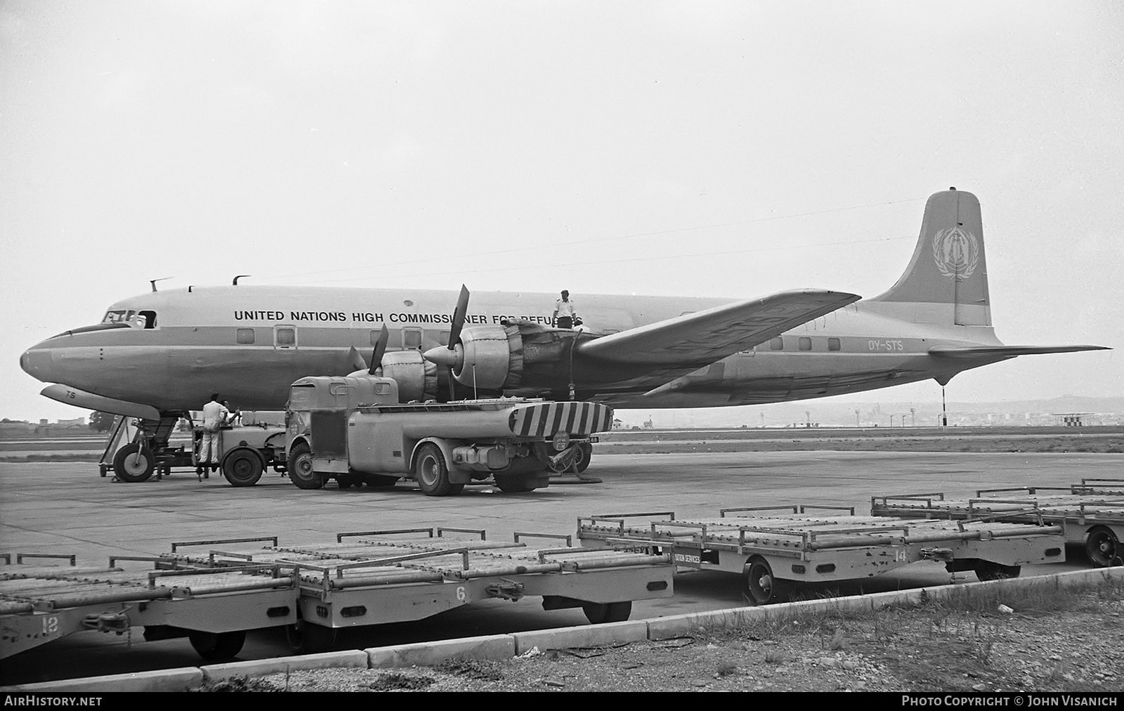 Aircraft Photo of OY-STS | Douglas DC-6B | United Nations High Commissioner for Refugees - UNHCR | AirHistory.net #367797