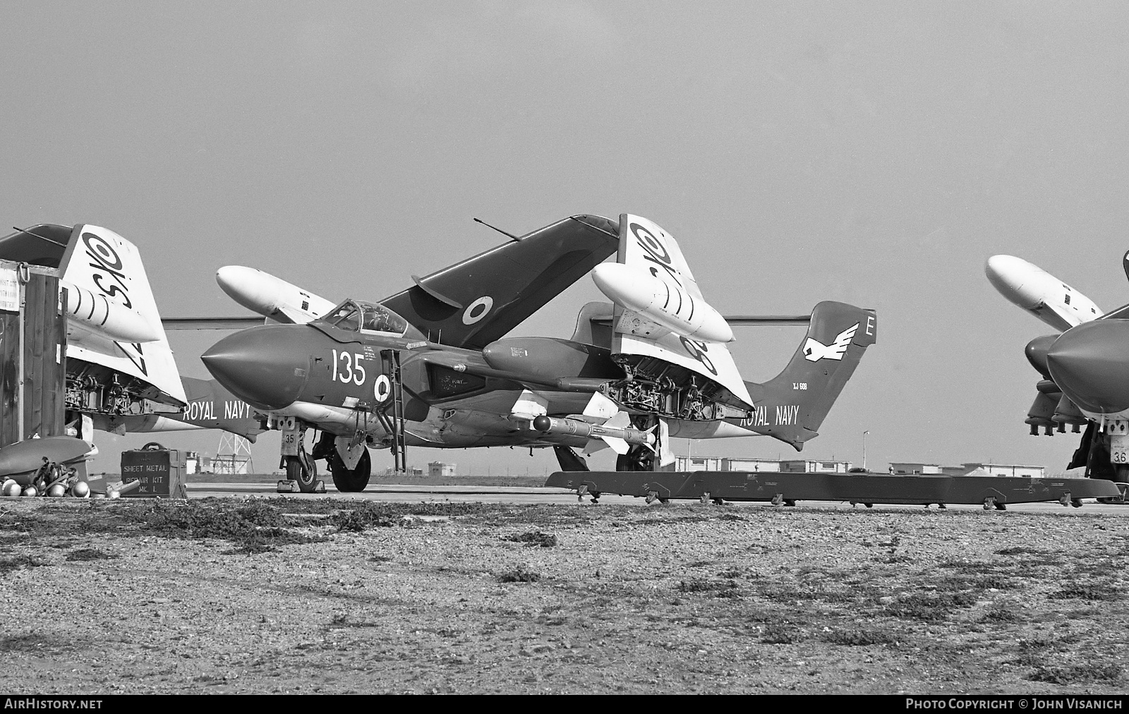 Aircraft Photo of XJ608 | De Havilland D.H. 110 Sea Vixen FAW2 | UK - Navy | AirHistory.net #367798