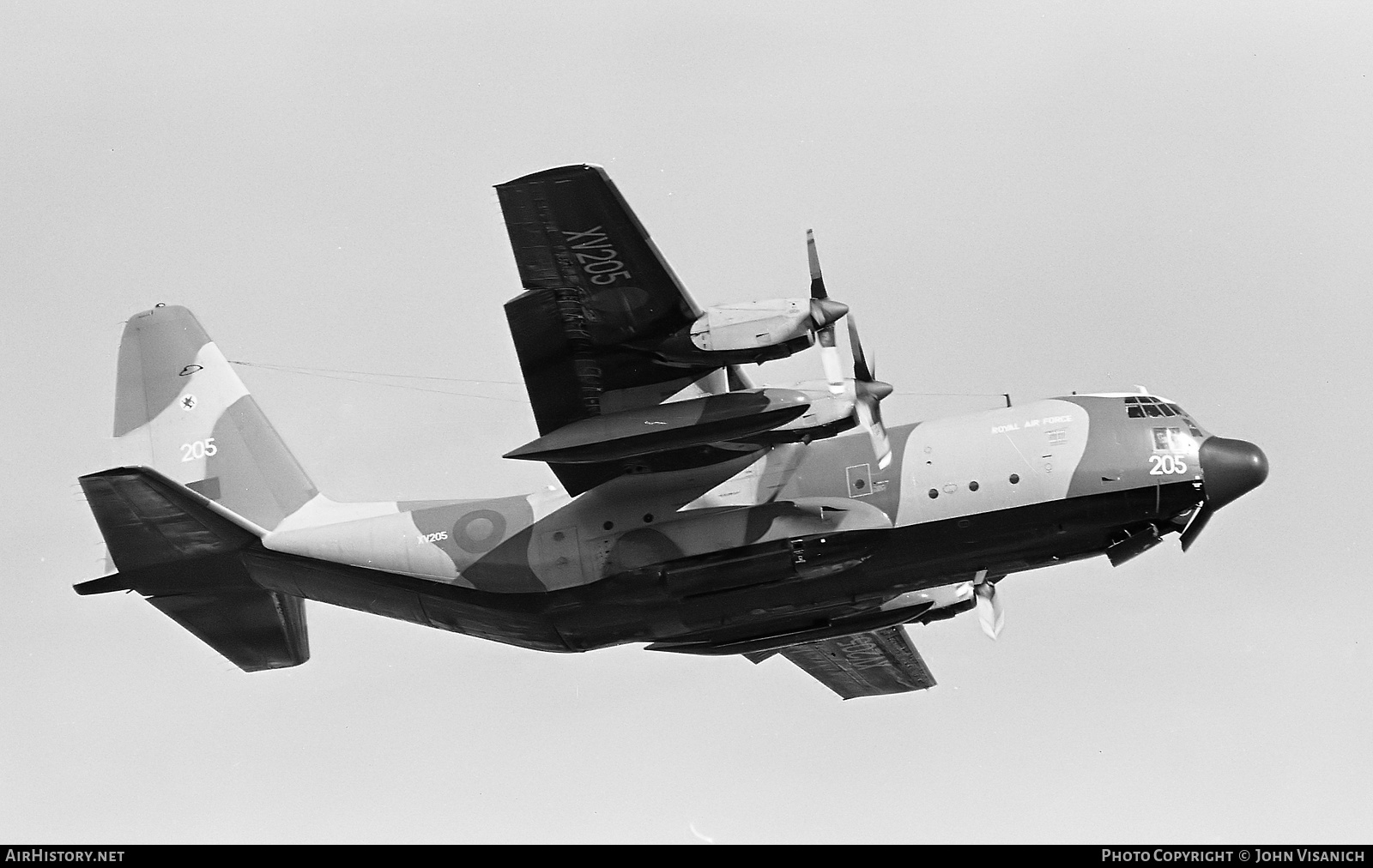 Aircraft Photo of XV205 | Lockheed C-130K Hercules C1 (L-382) | UK - Air Force | AirHistory.net #367826