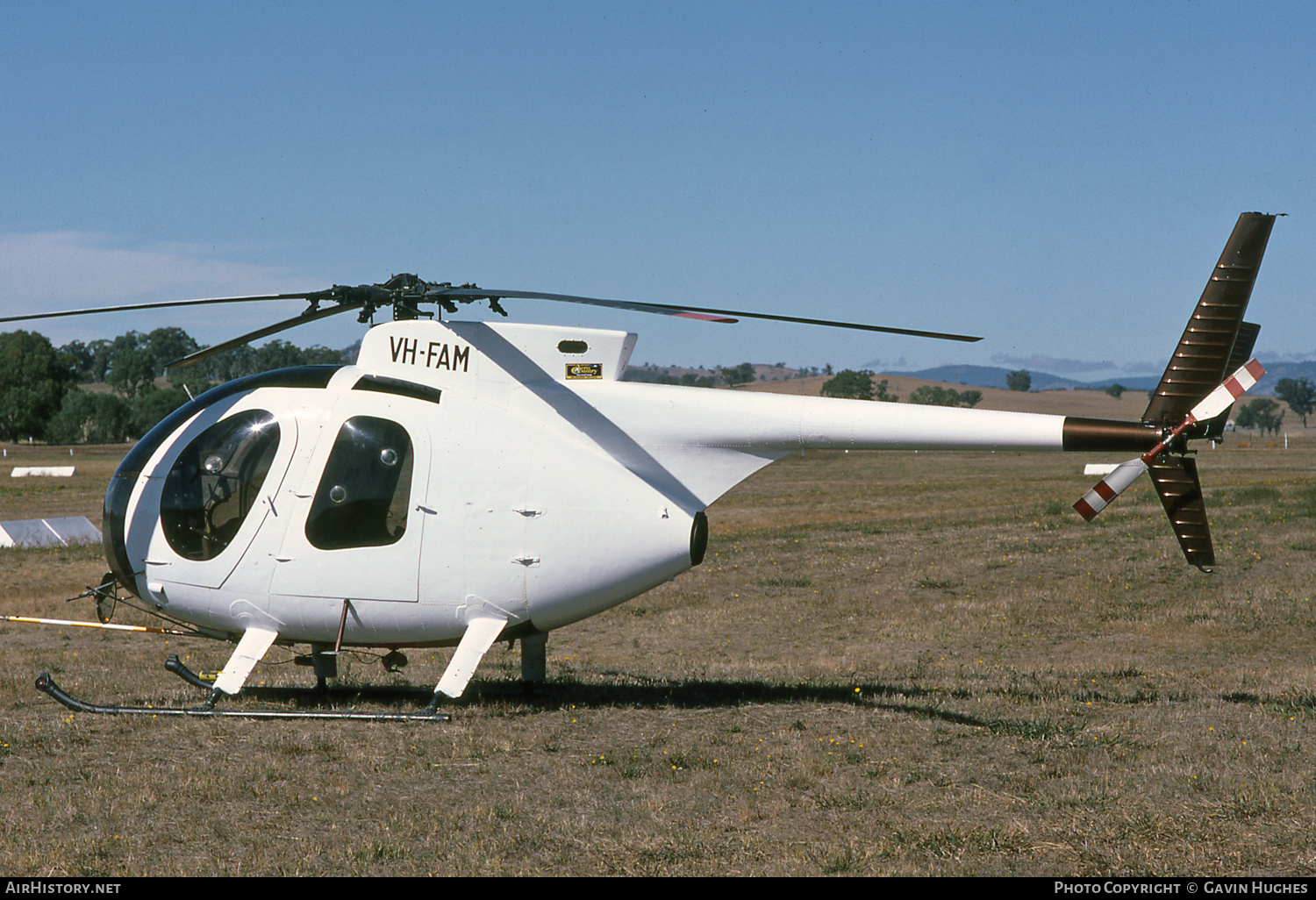 Aircraft Photo of VH-FAM | Hughes 500C (369HS) | AirHistory.net #367833