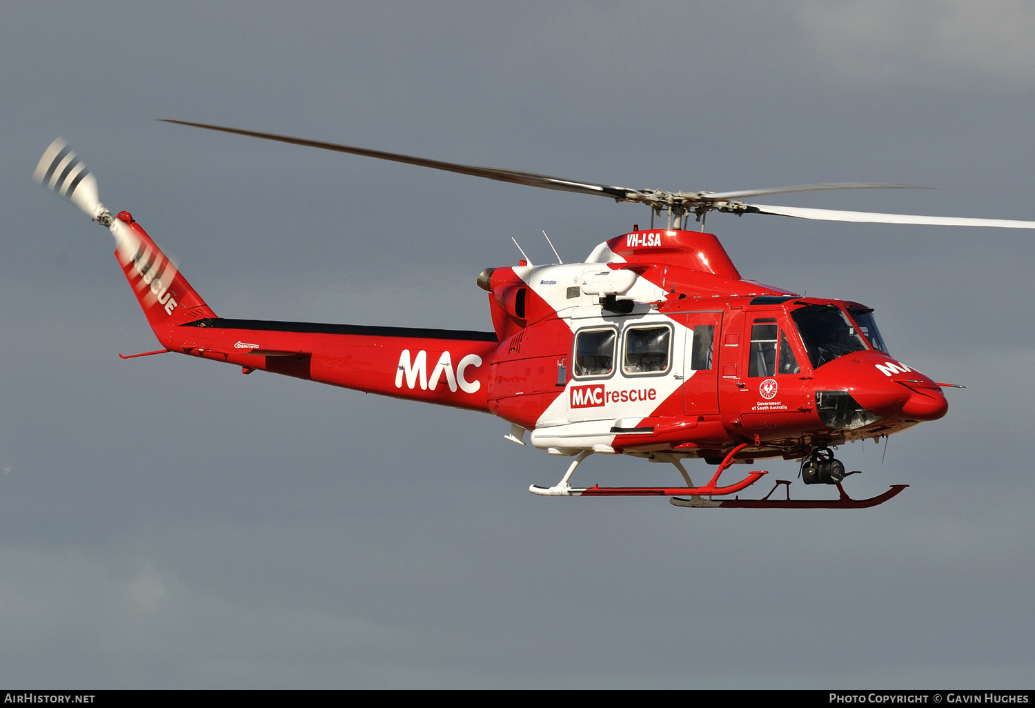 Aircraft Photo of VH-LSA | Agusta AB-412 | MAC - Motor Accident Commission | AirHistory.net #367838