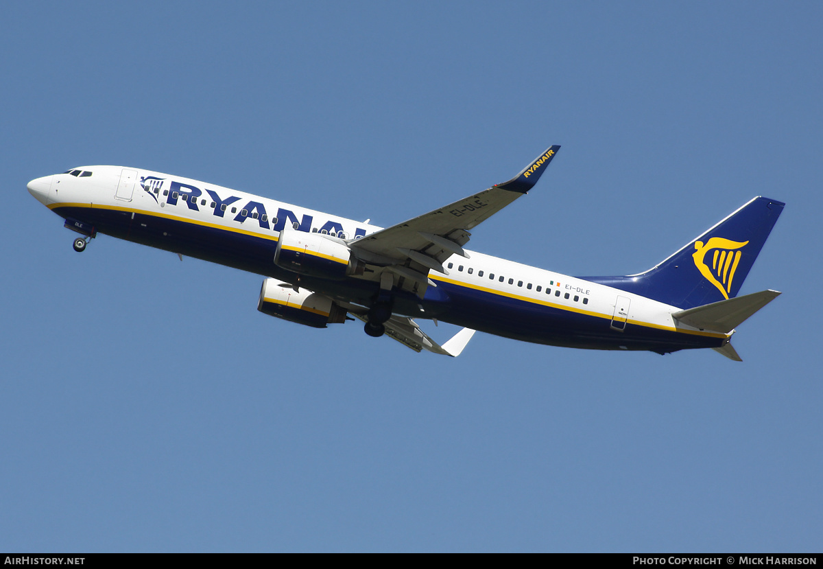 Aircraft Photo of EI-DLE | Boeing 737-8AS | Ryanair | AirHistory.net #367849