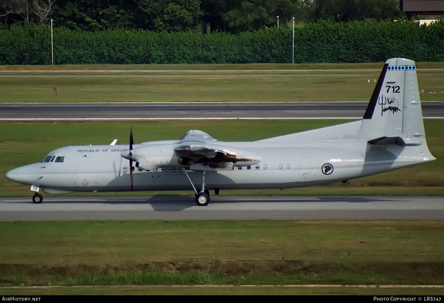 Aircraft Photo of 712 | Fokker 50 UTA | Singapore - Air Force | AirHistory.net #367853