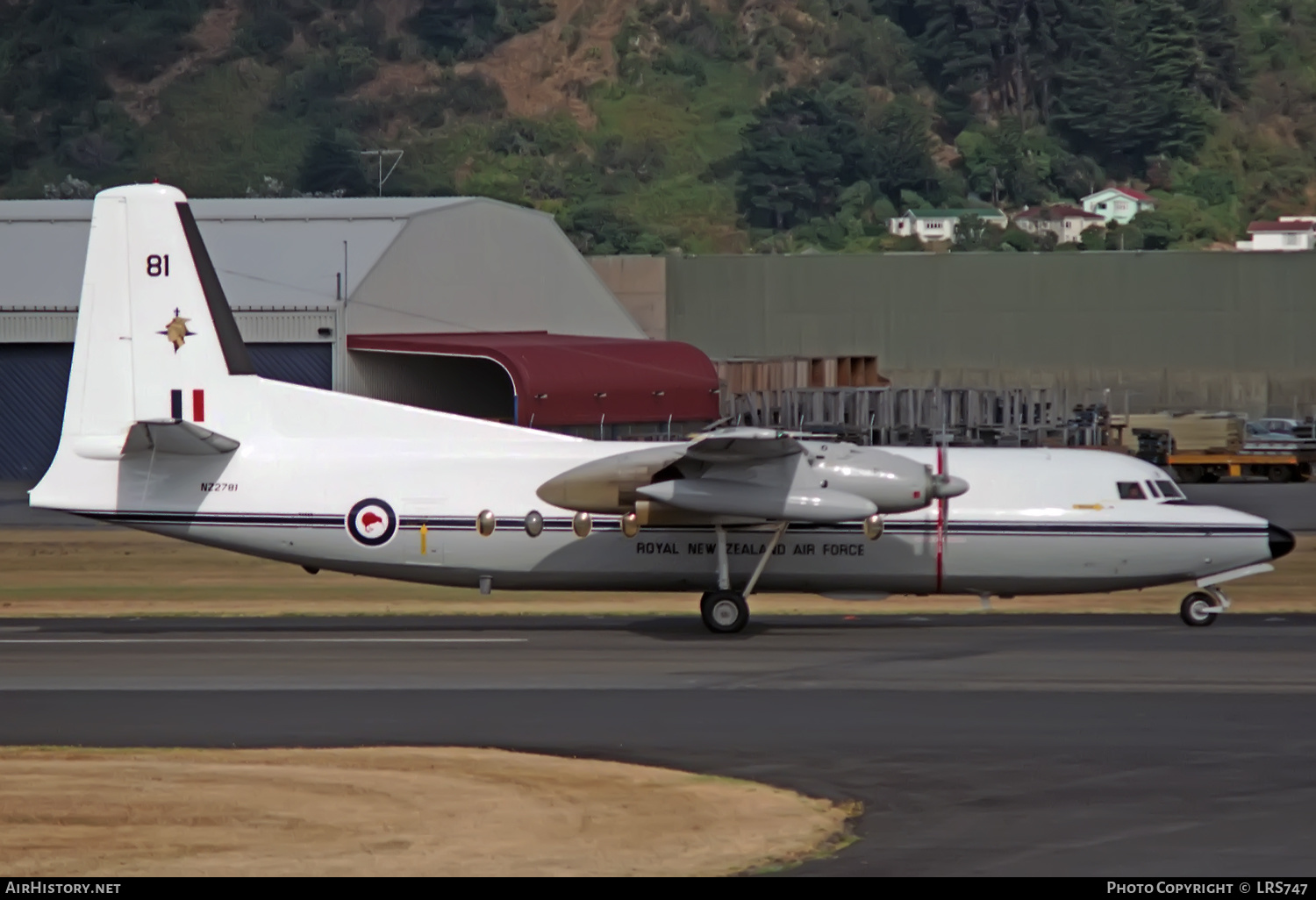 Aircraft Photo of NZ2781 | Fokker F27-100 Friendship | New Zealand - Air Force | AirHistory.net #367857