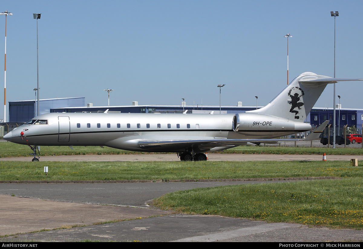 Aircraft Photo of 9H-OPE | Bombardier Global 6000 (BD-700-1A10) | AirHistory.net #367859