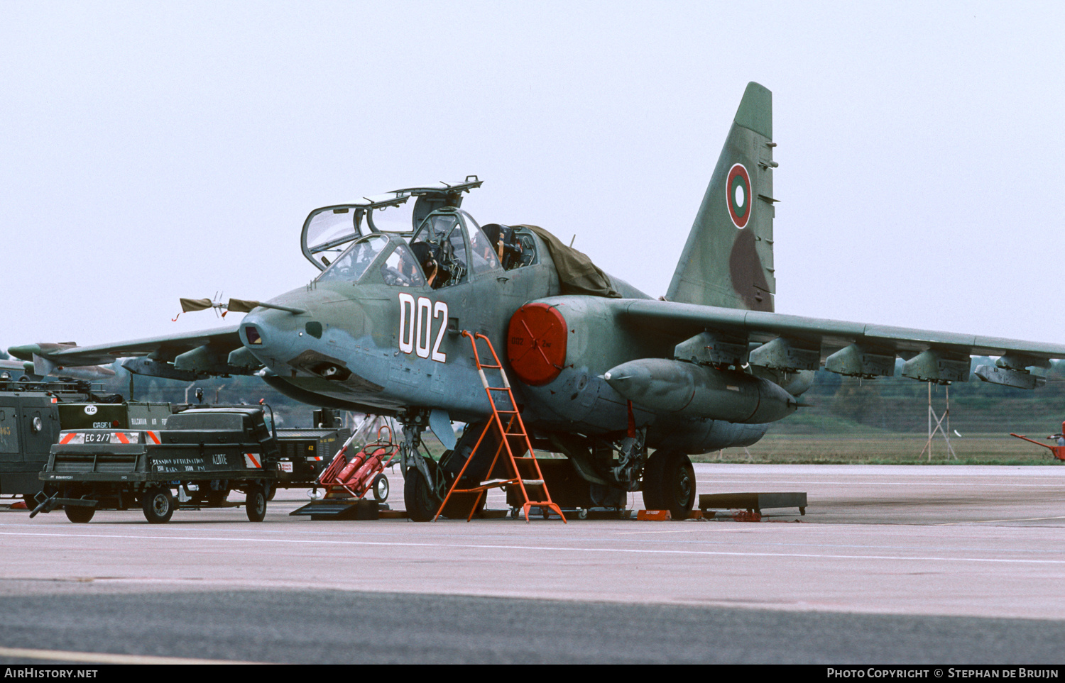 Aircraft Photo of 002 | Sukhoi Su-25UBK | Bulgaria - Air Force | AirHistory.net #367873